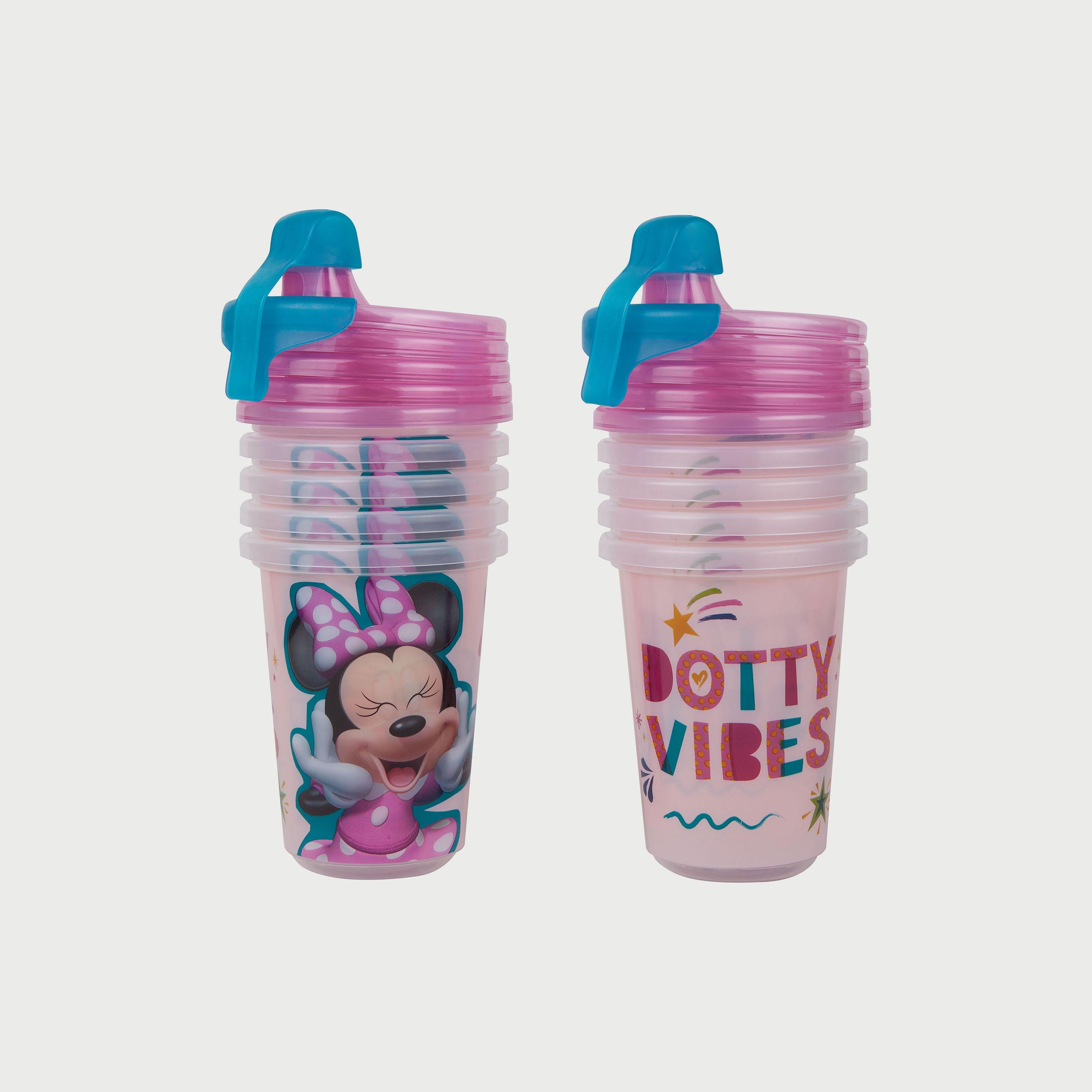The First Years 10-Piece Minnie Take & Toss, 10oz, Sippy Cup-baby-feeding-mealtimeessentials-image-1