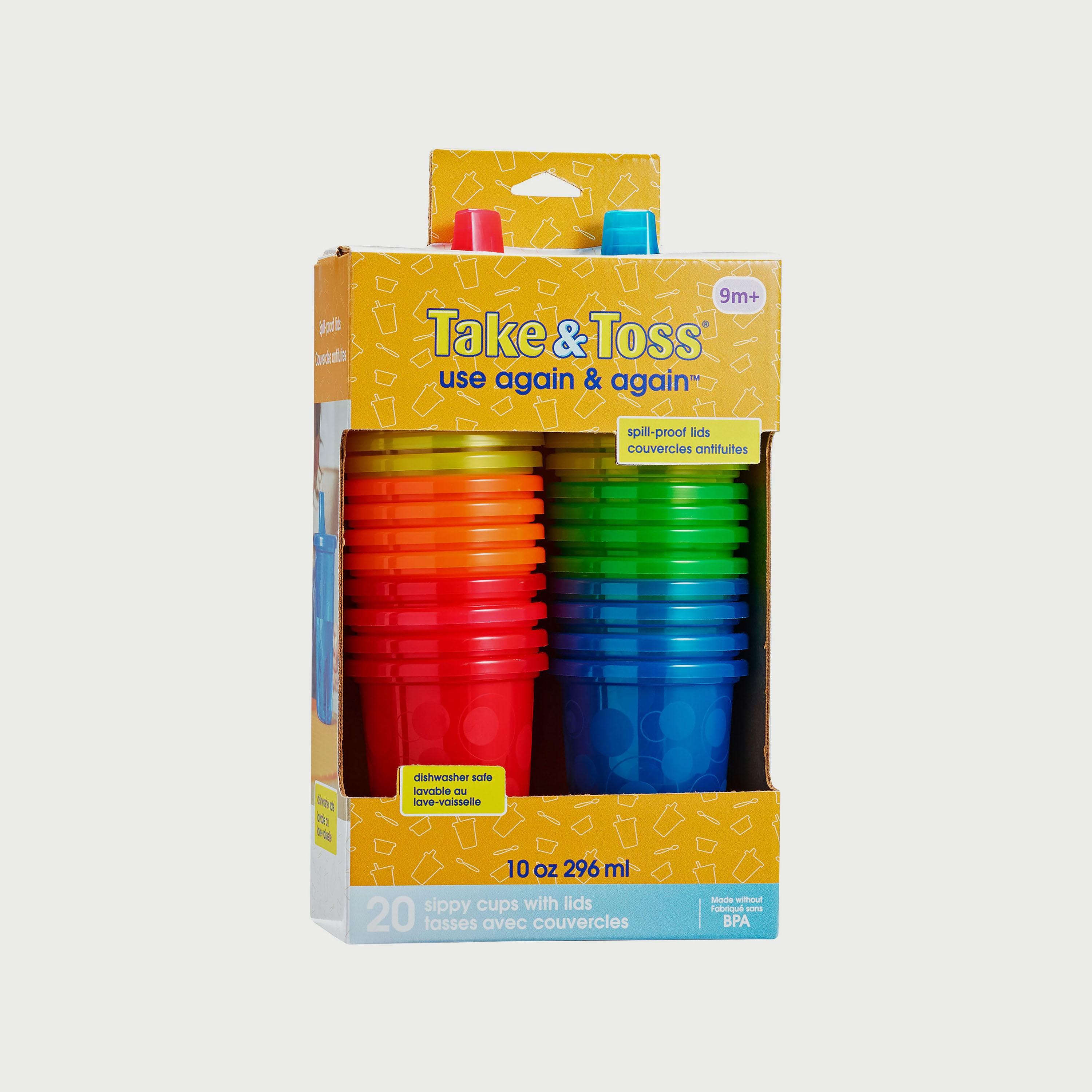 The First Years 20-Piece Take & Toss Sippy Cup, 10oz-baby-feeding-mealtimeessentials-image-2