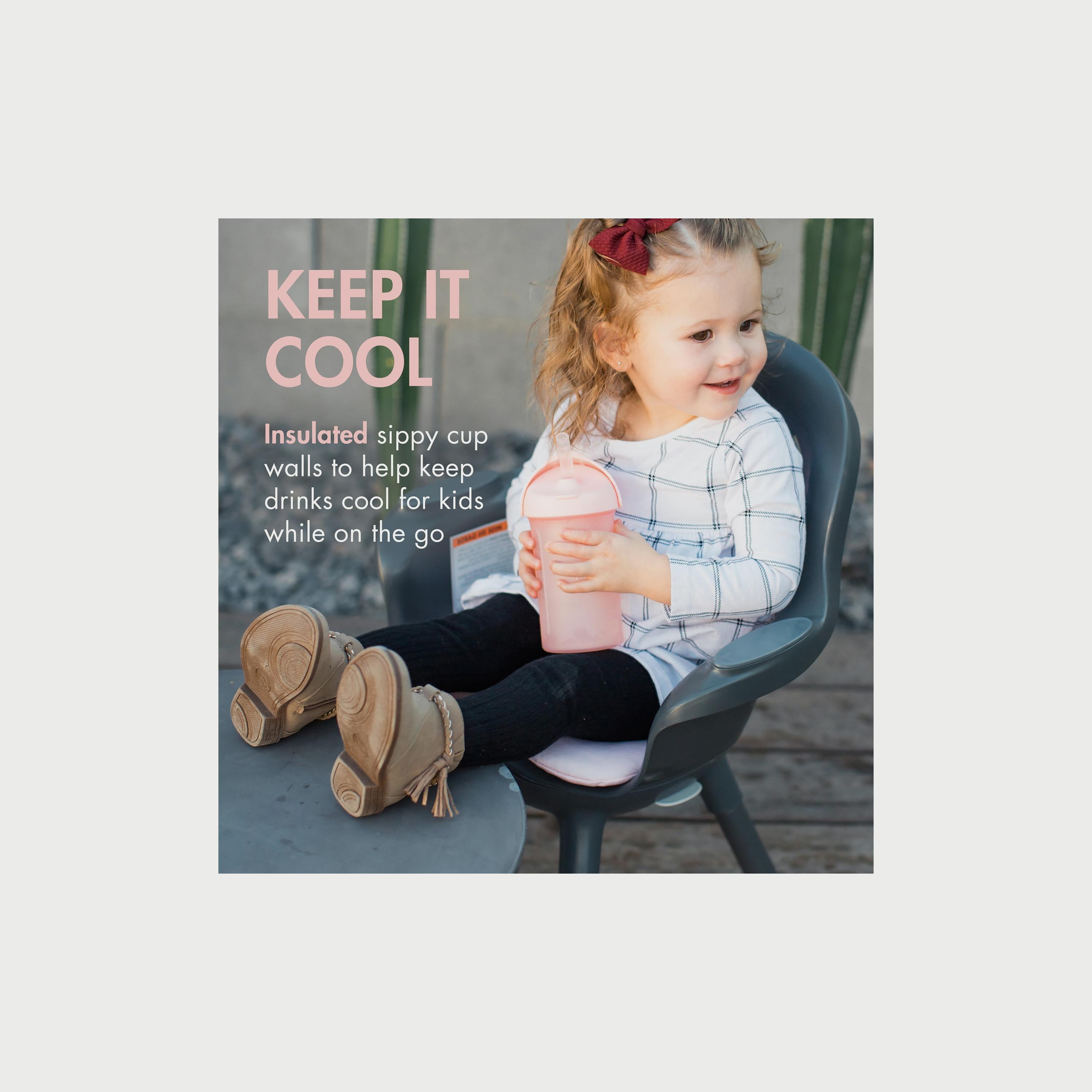 زجاجة سيليكون بماصة 10 أونصة من بوون - وردي-baby-feeding-mealtimeessentials-image-3