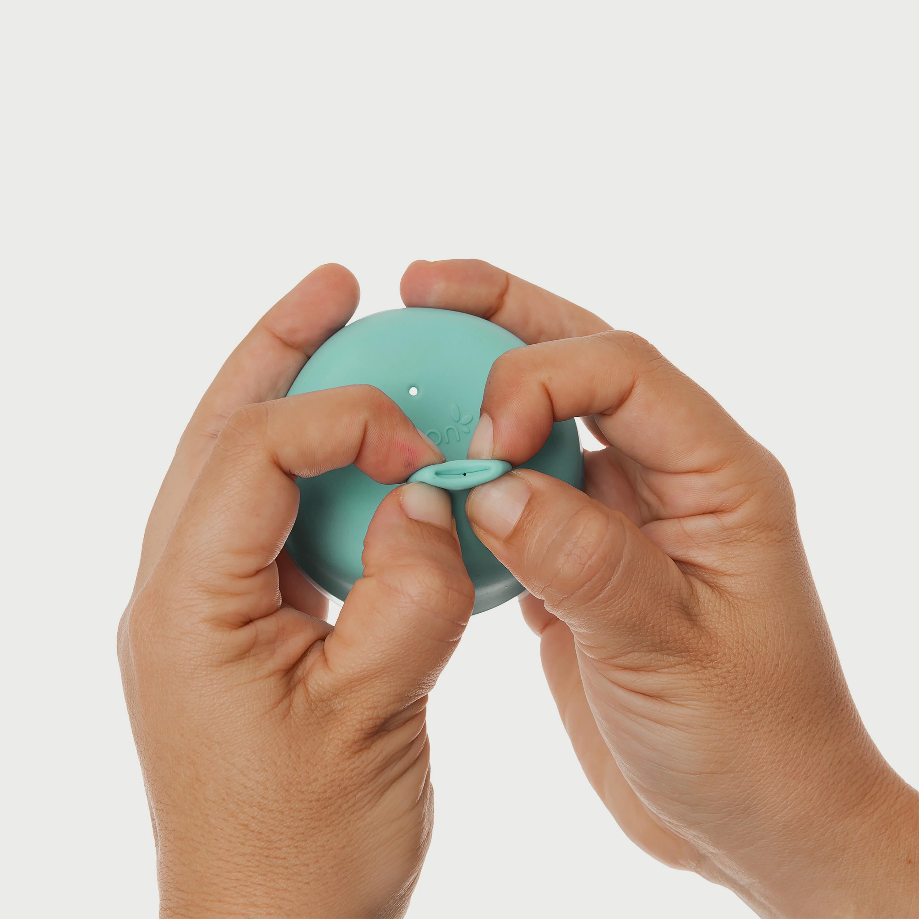 Boon Snug Stretchy Silicone Reusable Spout Lids Spout With Containers, Boy-baby-feeding-mealtimeessentials-image-5