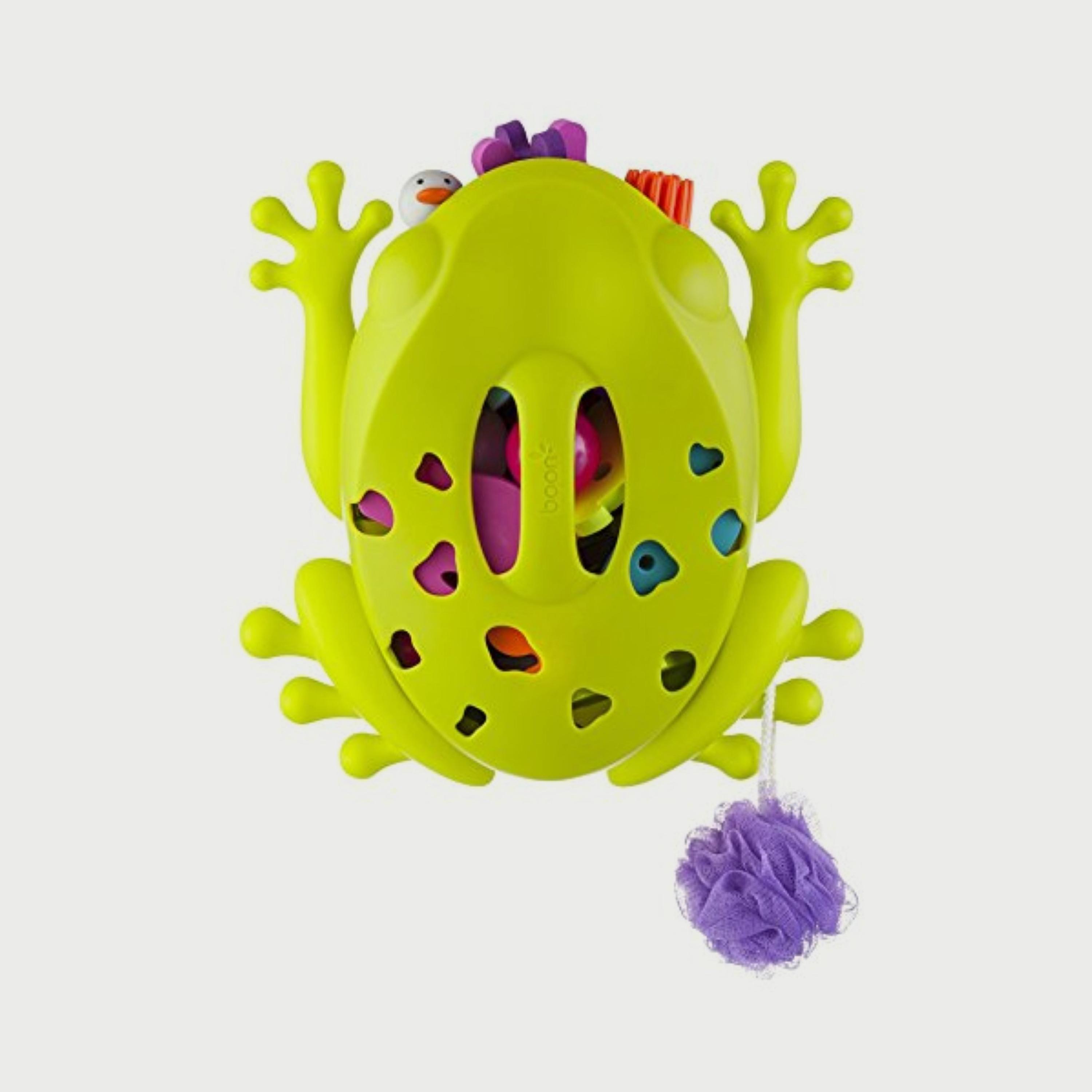 Boon Frog Pod Drain And Storage Bath Toy-baby-nursery-furniture-wardrobesandstorage-image-2
