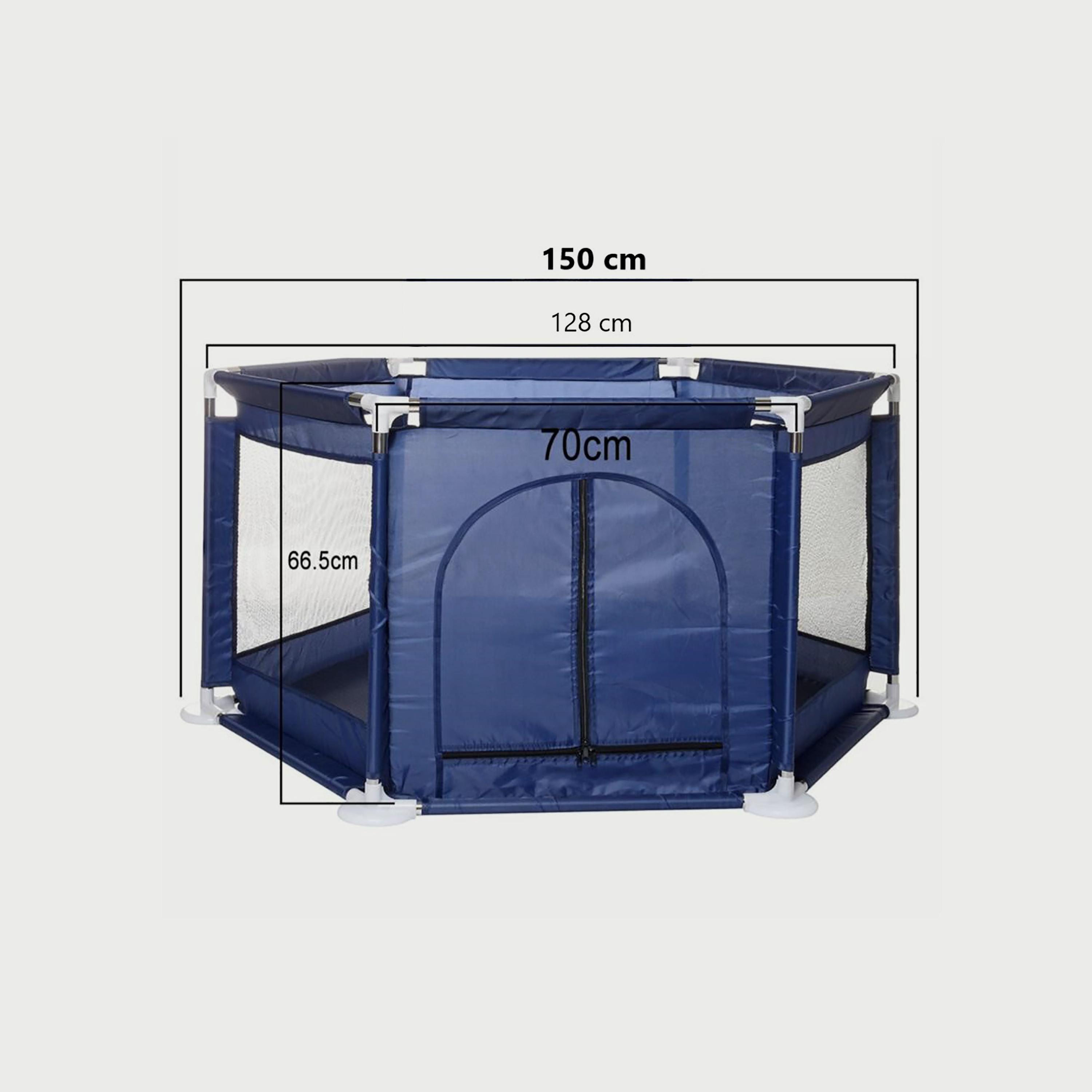 Pikkaboo MyFunPlay Portable Playpen with 30 Free balls, Navy Blue-baby-infantactivity-playpensandplaymats-image-10