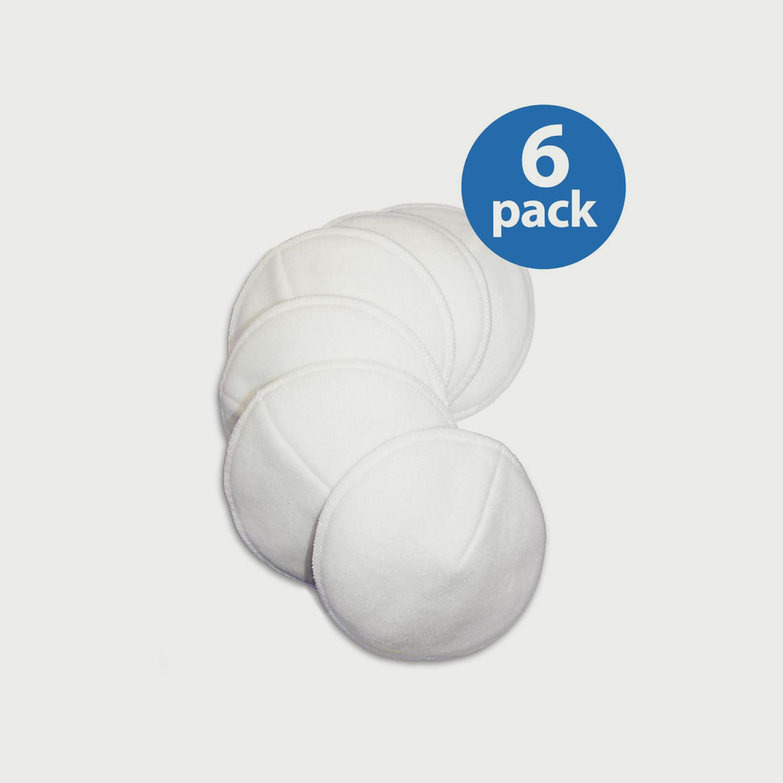 Pikkaboo 6-Piece Breast Pads+Laundry Bag-baby-feeding-breastfeedingandcare-image-1