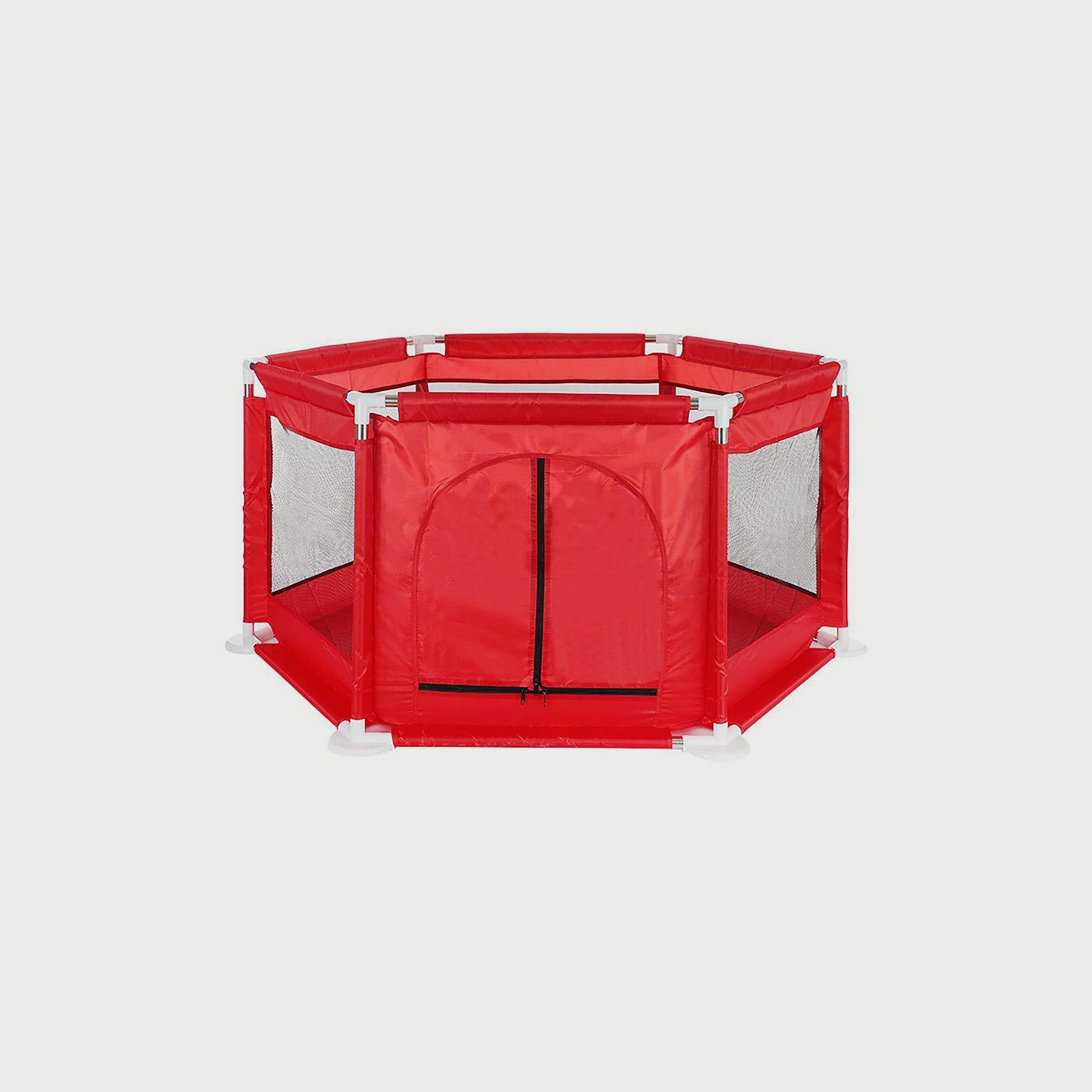 Pikkaboo MyFunPlay Portable Playpen with 30 Free balls, Red-baby-infantactivity-playpensandplaymats-image-2