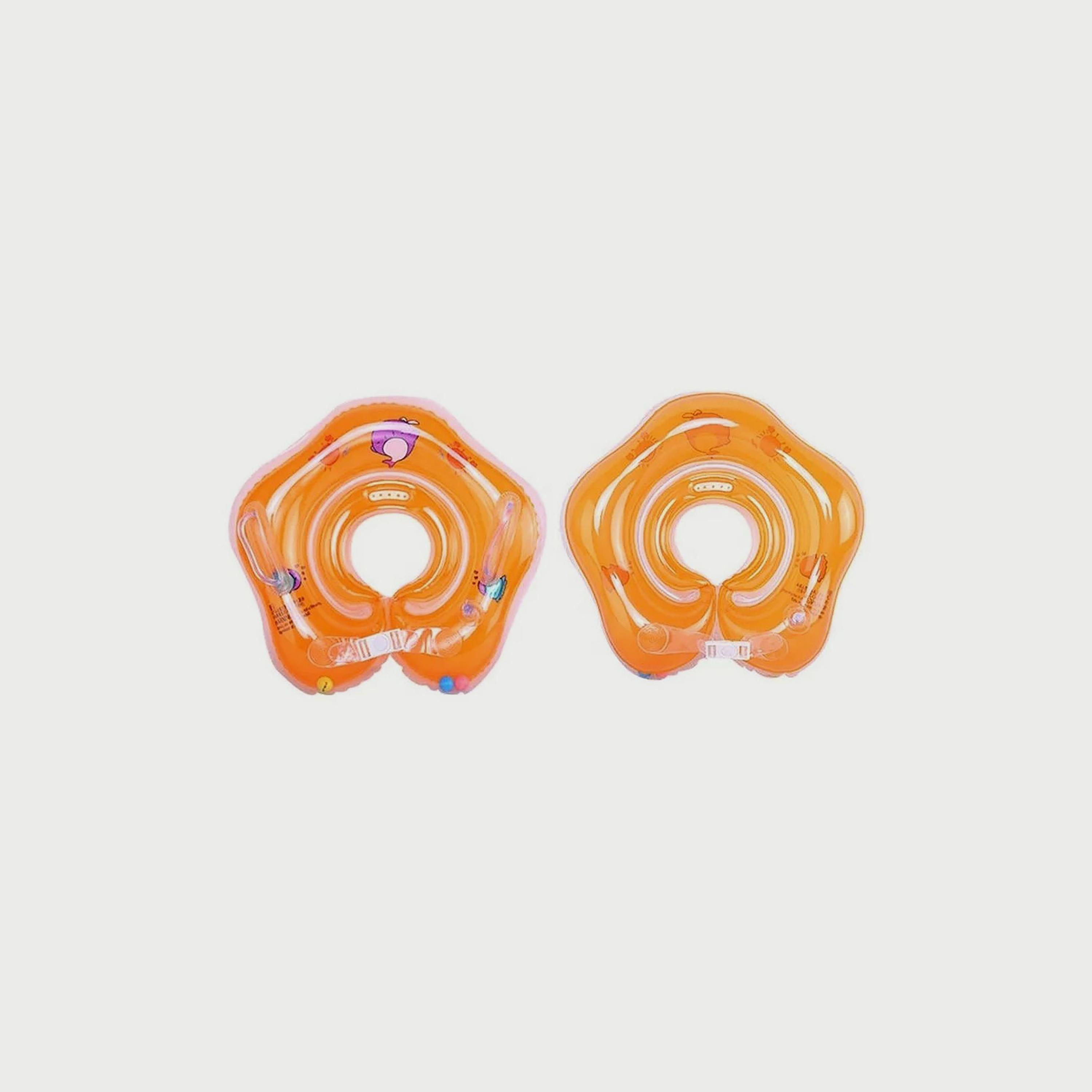 Pikkaboo ISwimSafe Infant Neck Floater, Orange-girls-clothing-sportswear-swimwear-image-2