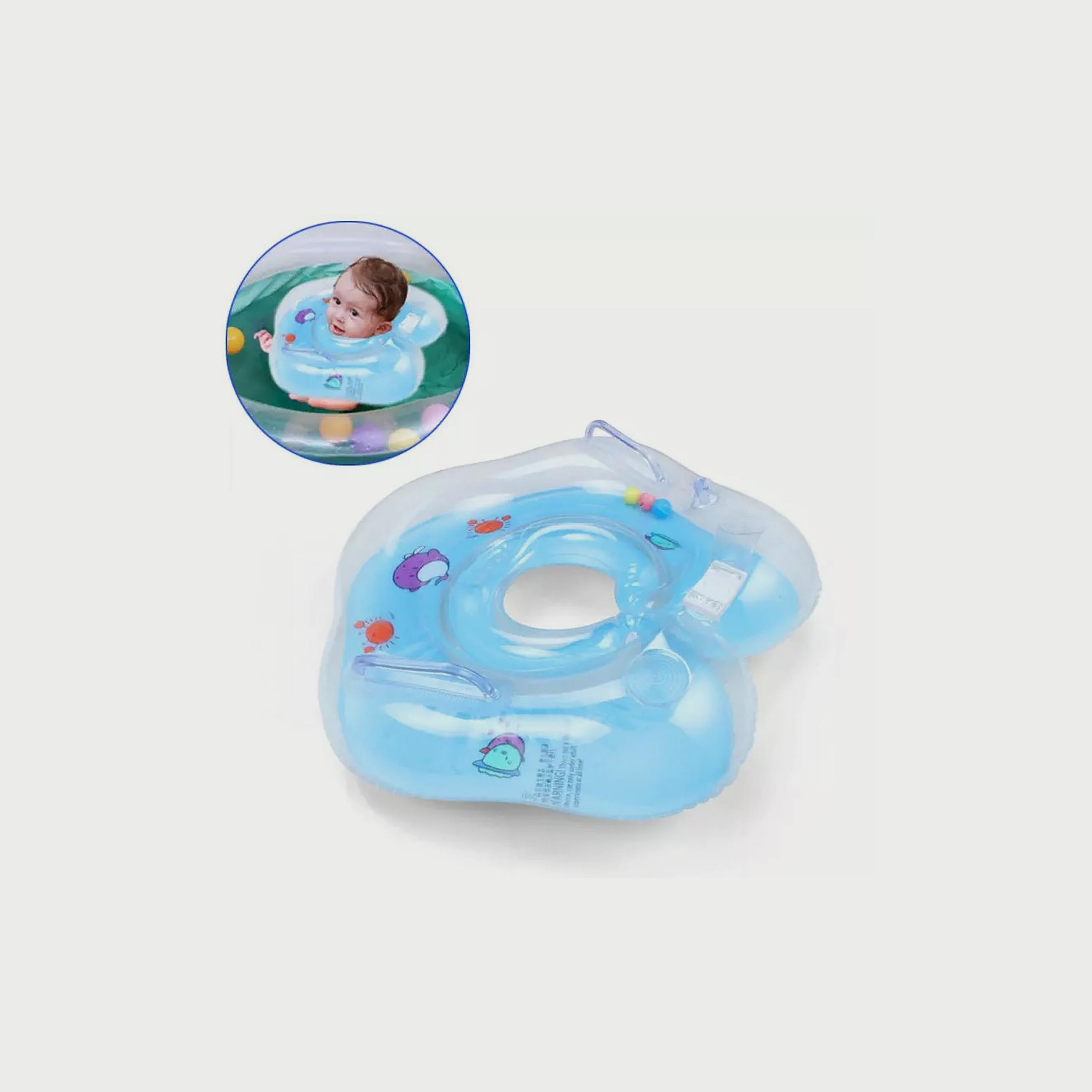 Pikkaboo ISwimSafe Infant Neck Floater, Blue-girls-clothing-sportswear-swimwear-image-1