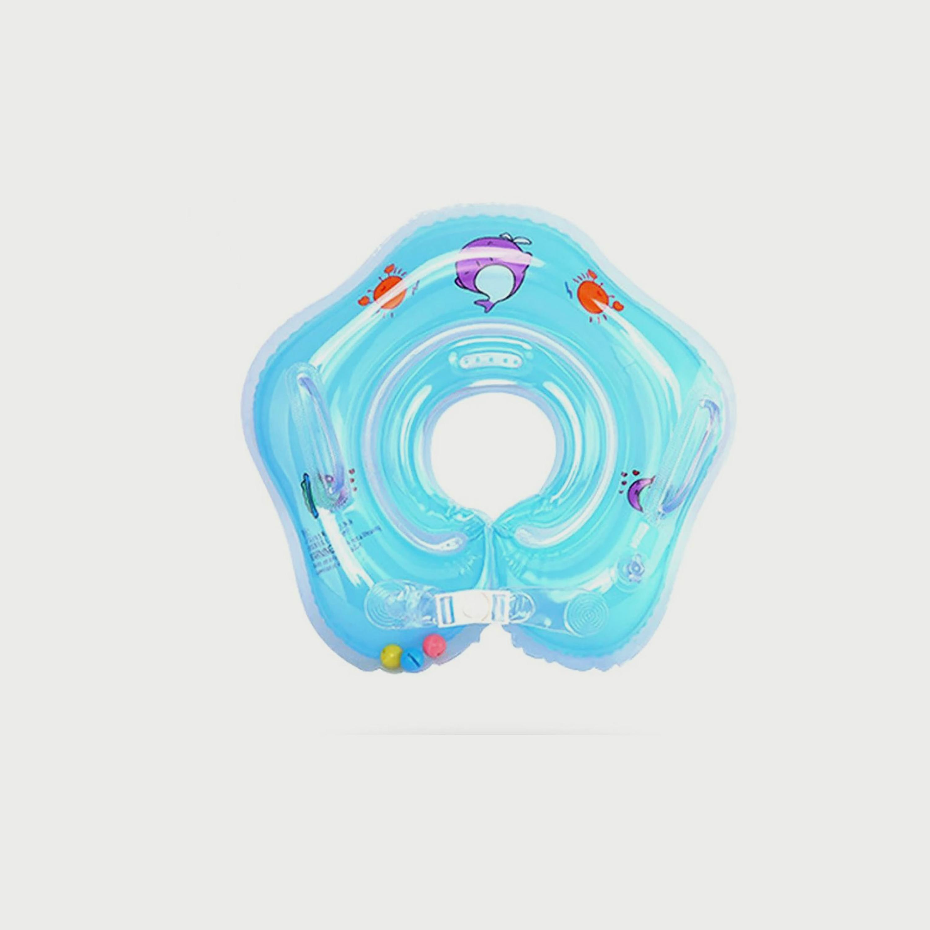 Pikkaboo Iswimsafe Infant Neck Floater, Blue-girls-clothing-sportswear-swimwear-image-2