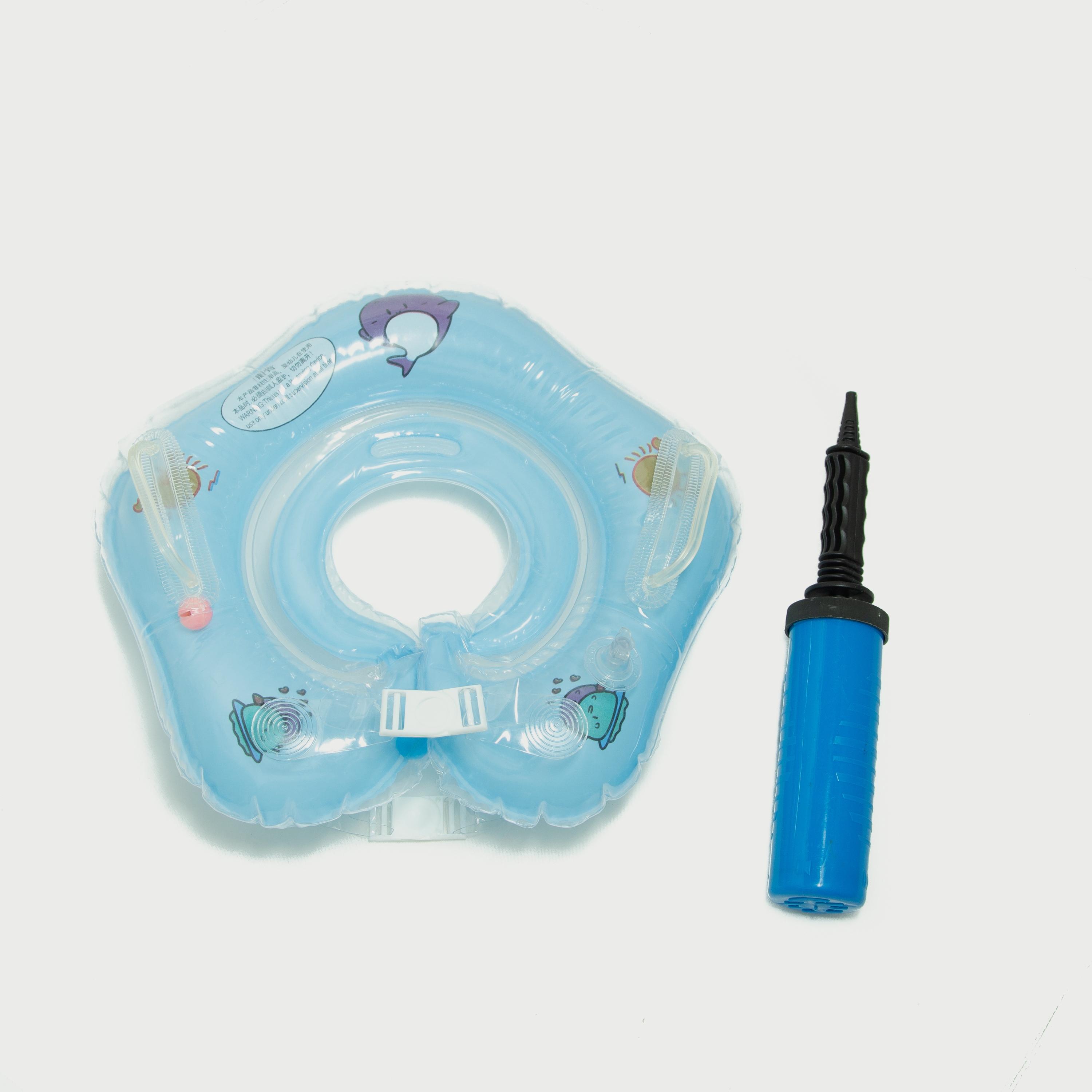 Pikkaboo Iswimsafe Infant Neck Floater, Blue-girls-clothing-sportswear-swimwear-image-4