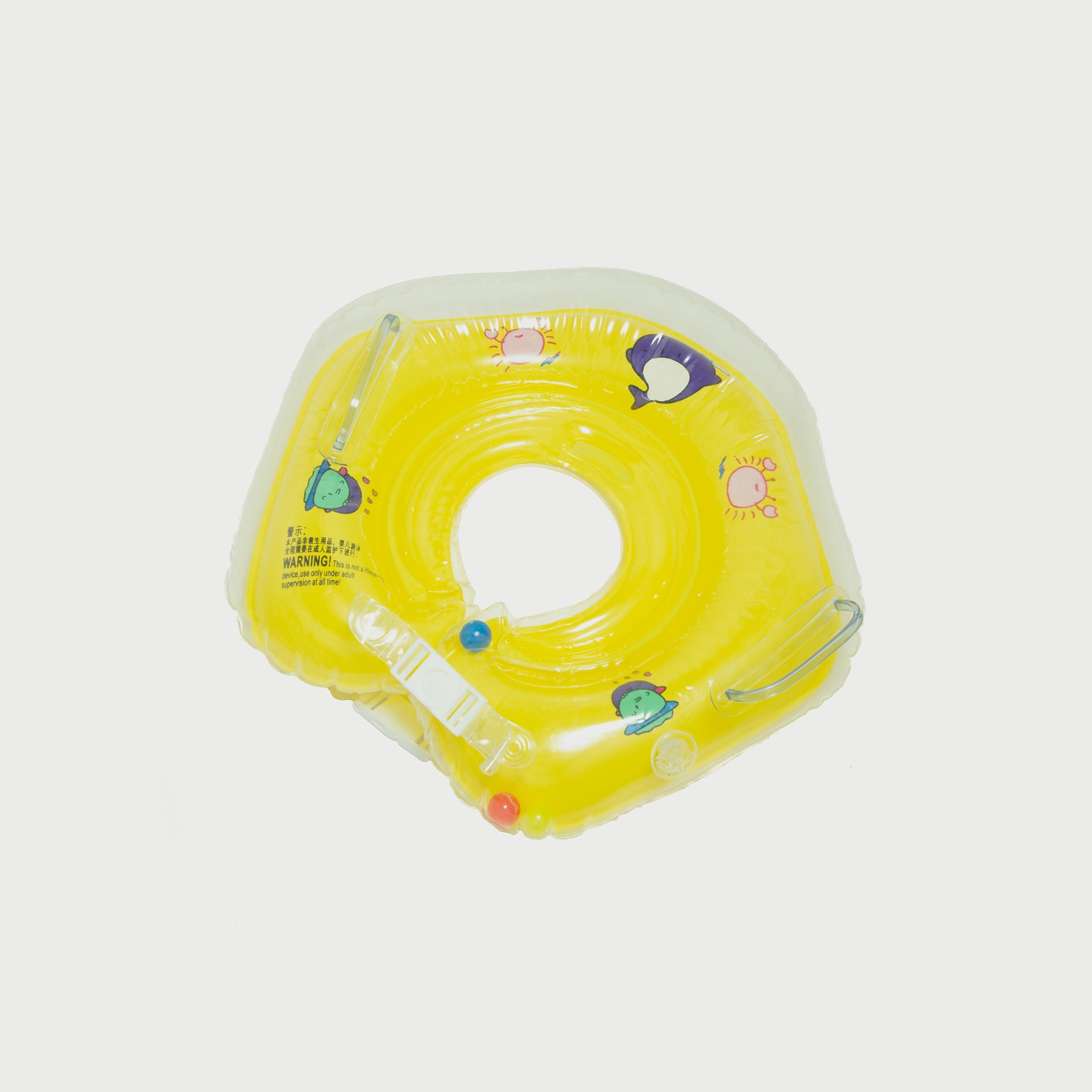 Pikkaboo Iswimsafe Infant Neck Floater, Yellow-girls-clothing-sportswear-swimwear-image-2