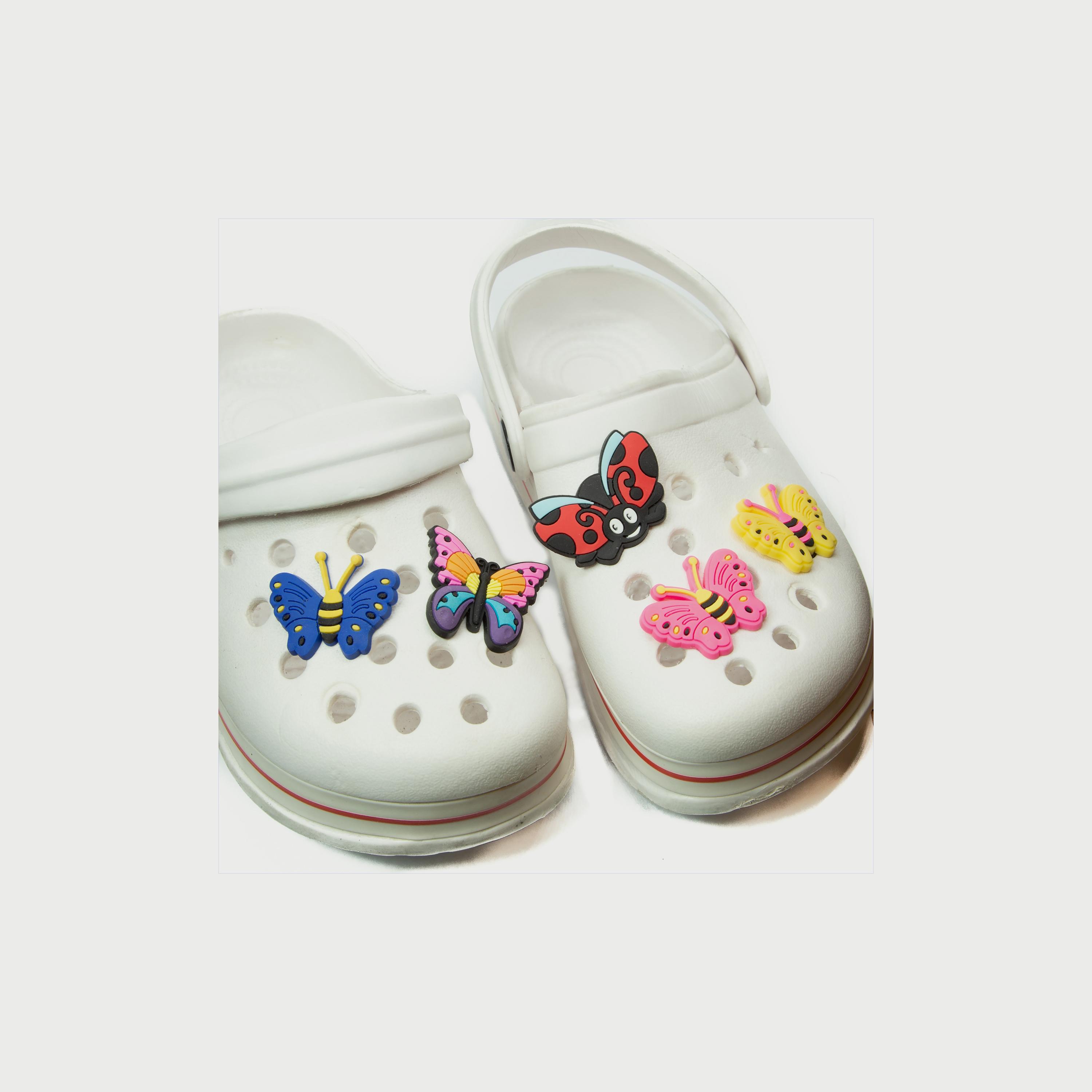 Crocs discount with butterflies