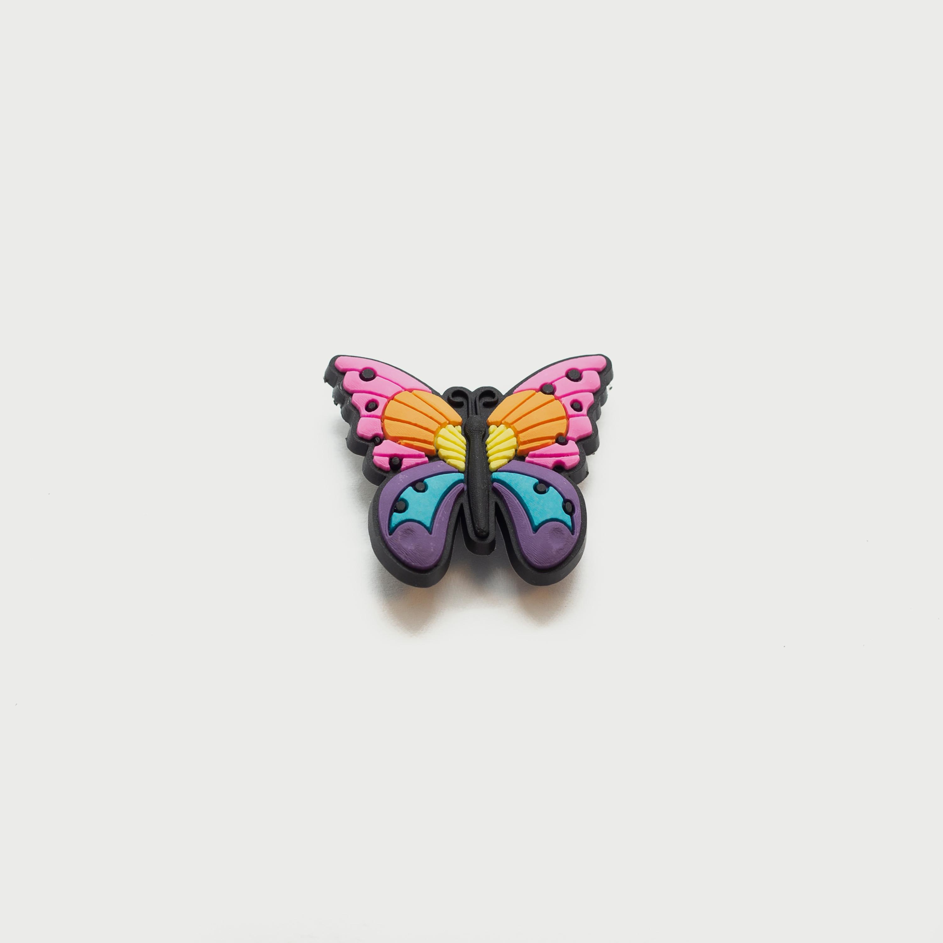 Pikkaboo Crocs Charms, Butterfly-girls-accessories-keyringsandbagcharms-image-4