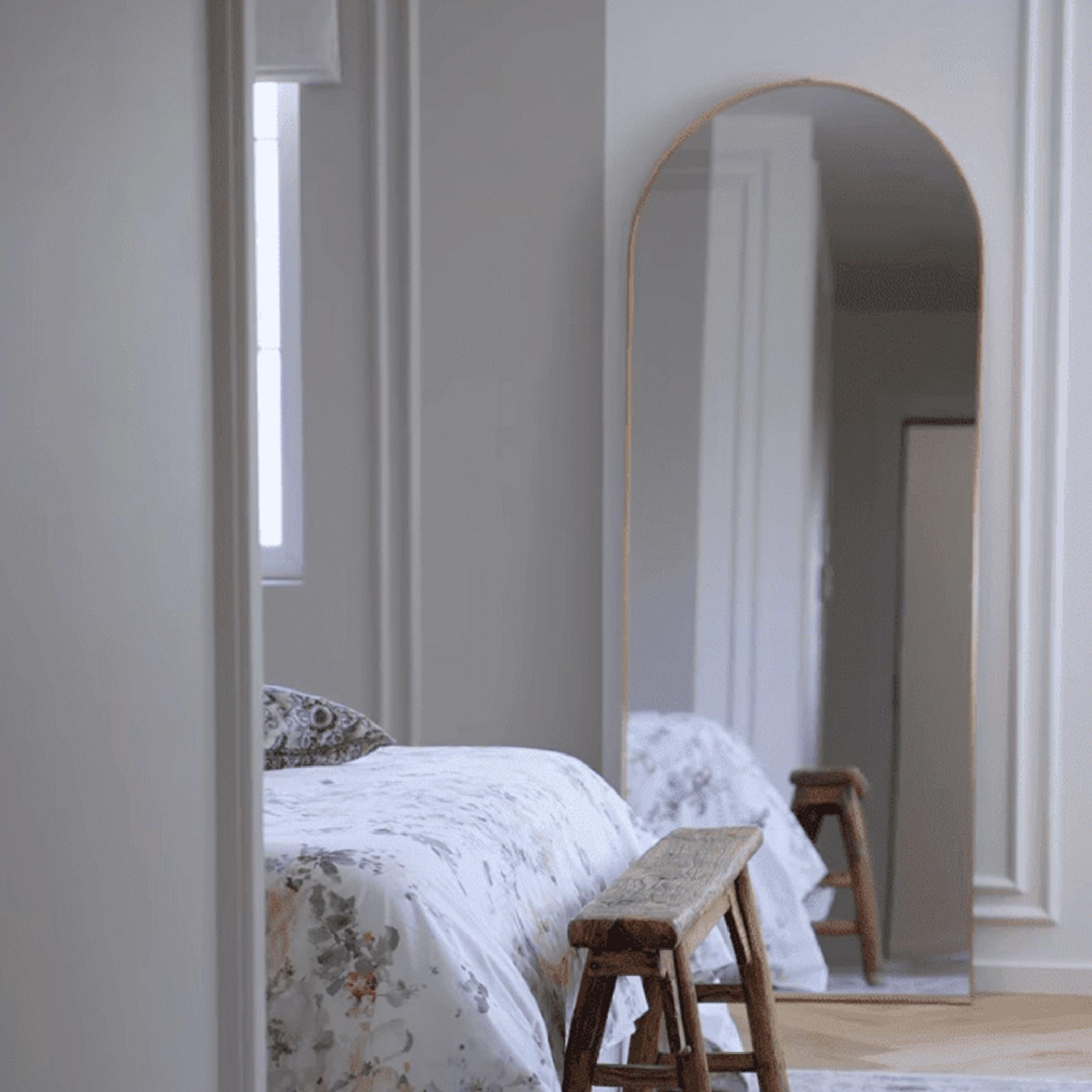 HomeKode Arch Full Length Floor Mirror - 180x70 cm