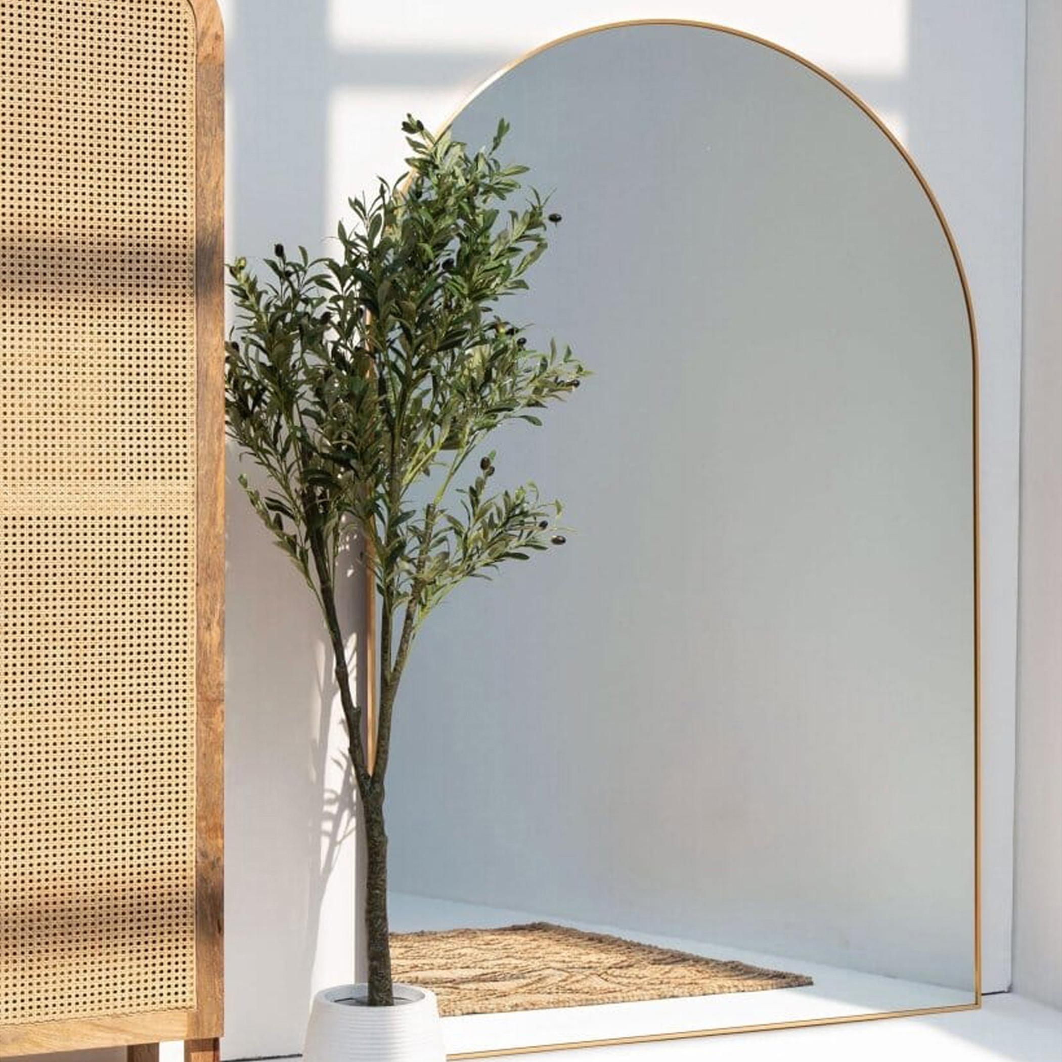 HomeKode Arch Floor Mirror - 120x210 cm