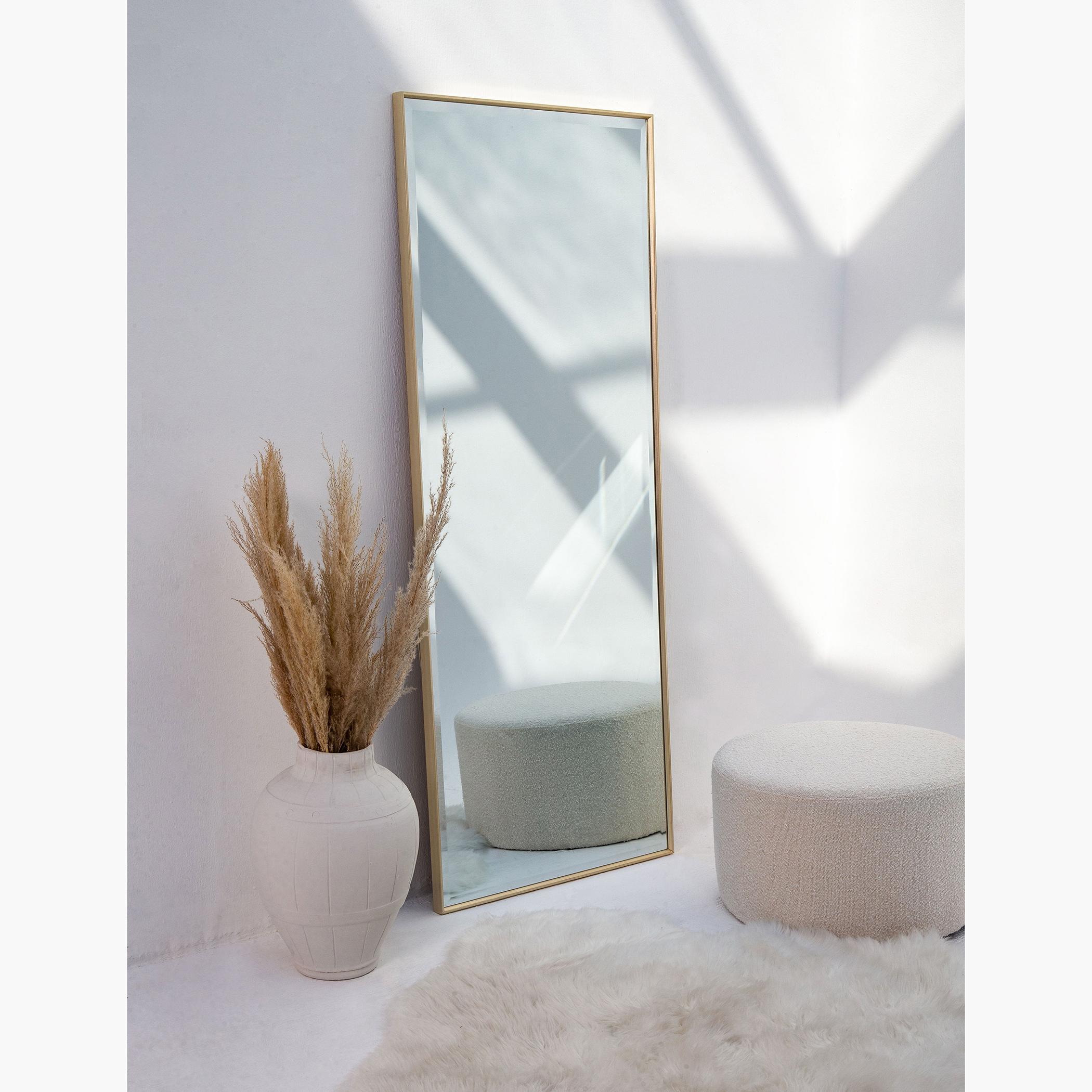 HomeKode Rectangular Floor Mirror - 80x150 cm