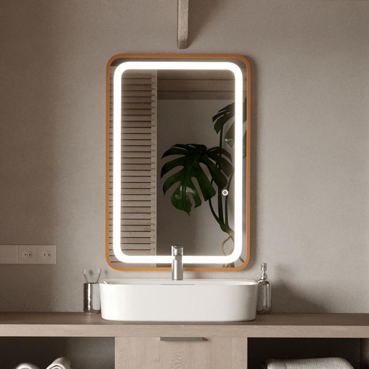HomeKode Rectangular Floor Mirror - 60x90 cm