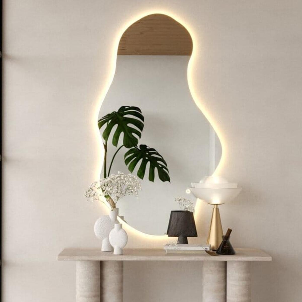 HomeKode Vanity Wall Mirror - 60x150 cm