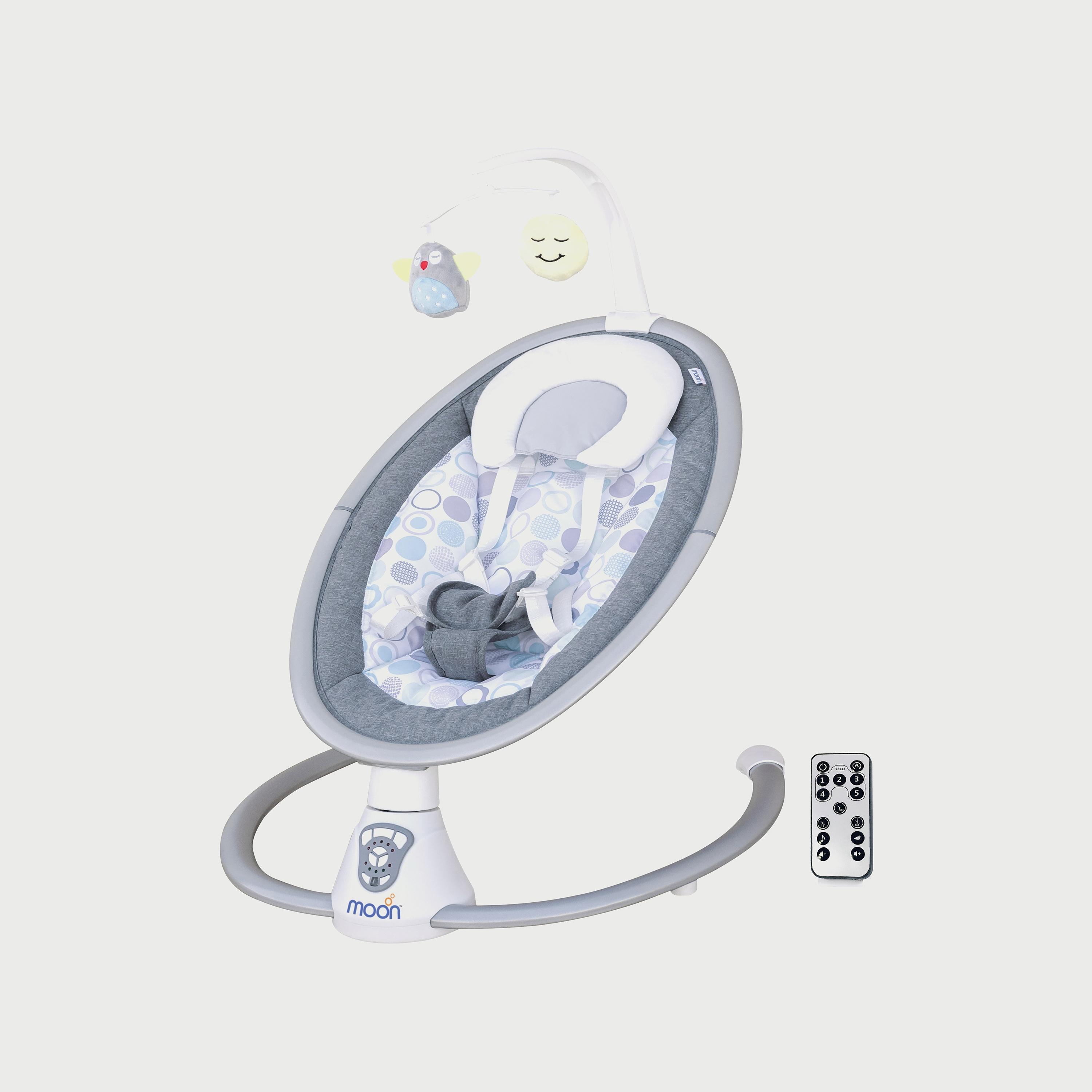 Moon Baby Swing with Music - Circle-baby-infantactivity-swings-image-1