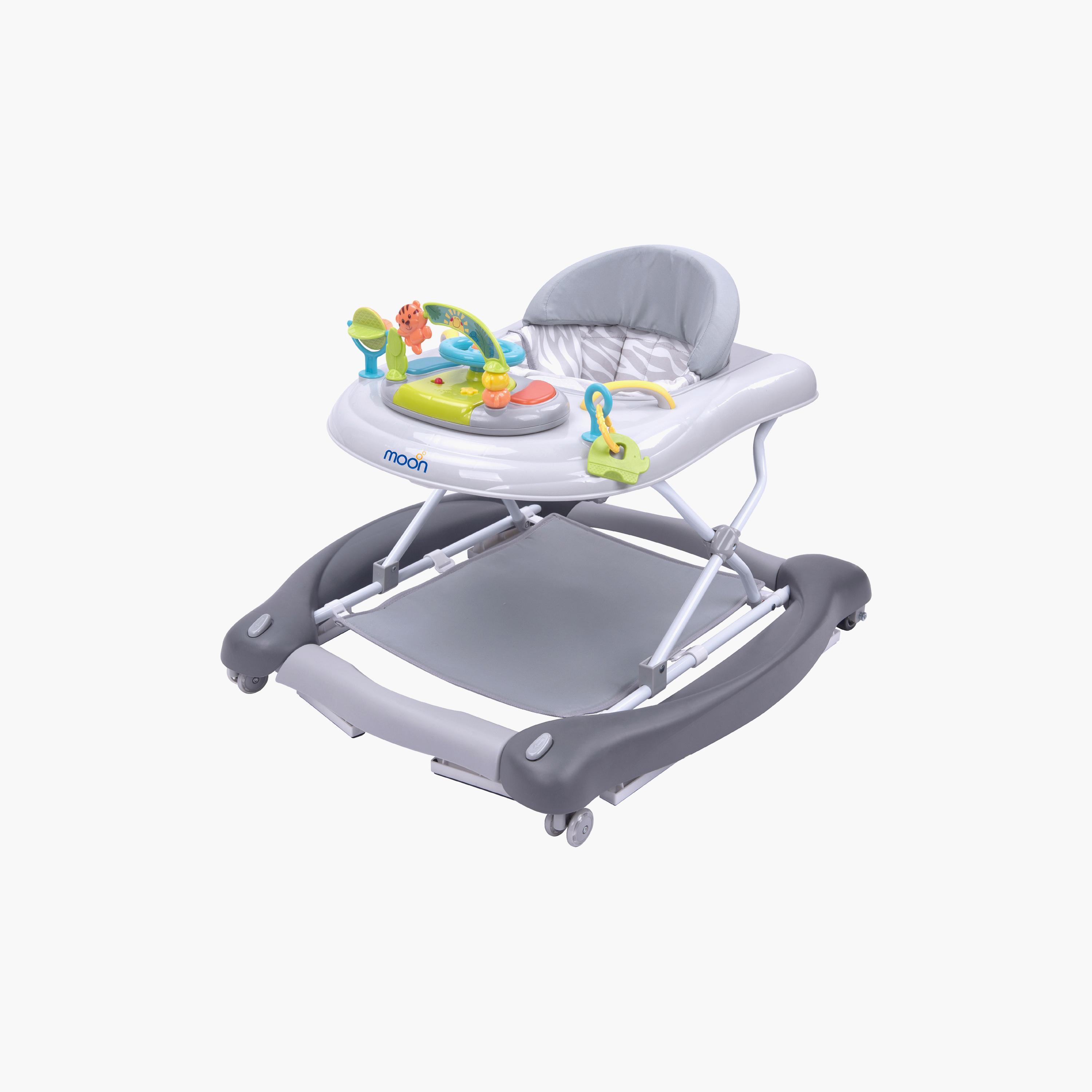 Moon Cruise 4-in-1 Walker - Grey-baby-infantactivity-walkers-image-1