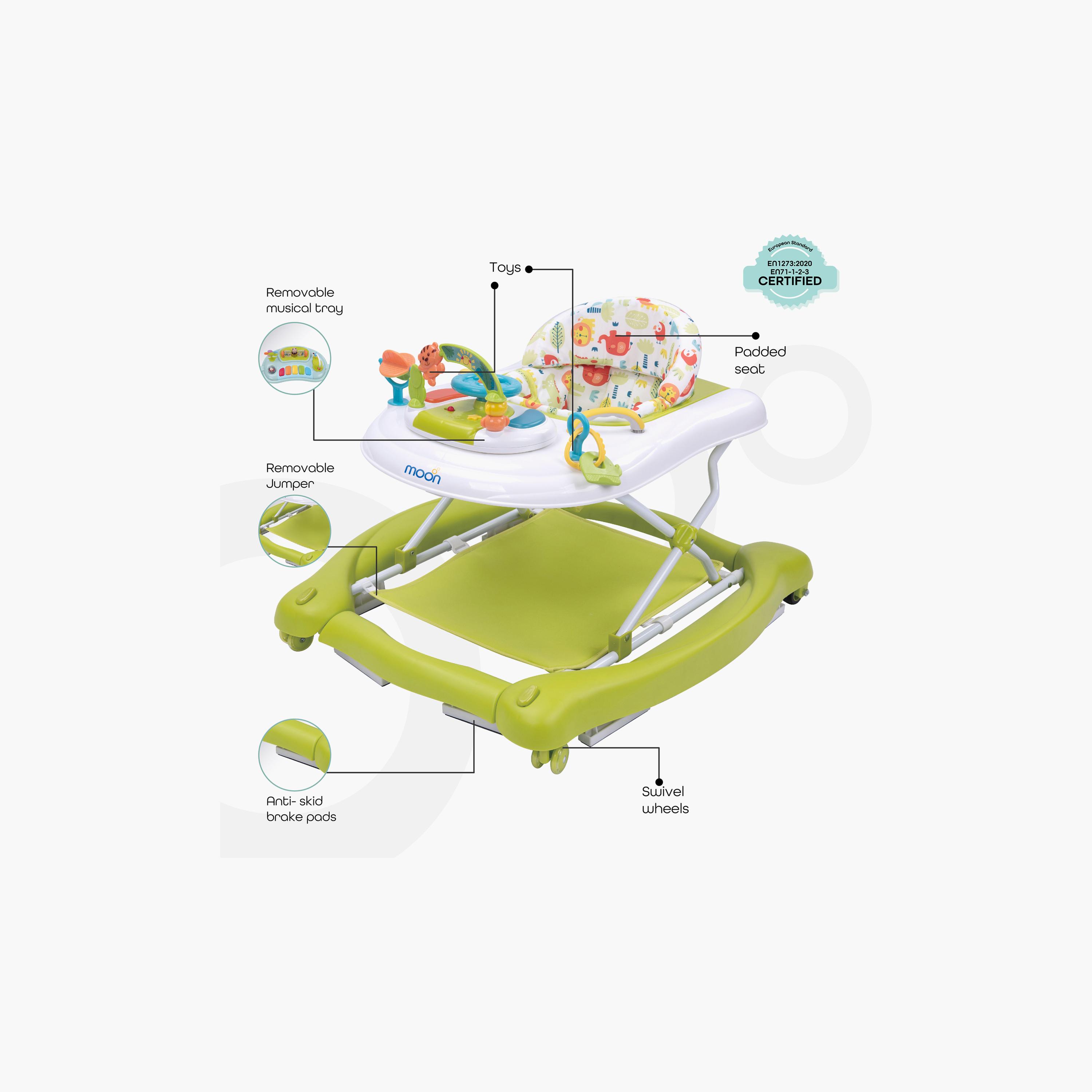 Moon Cruise 4-in-1 Walker- Green-baby-infantactivity-walkers-image-2