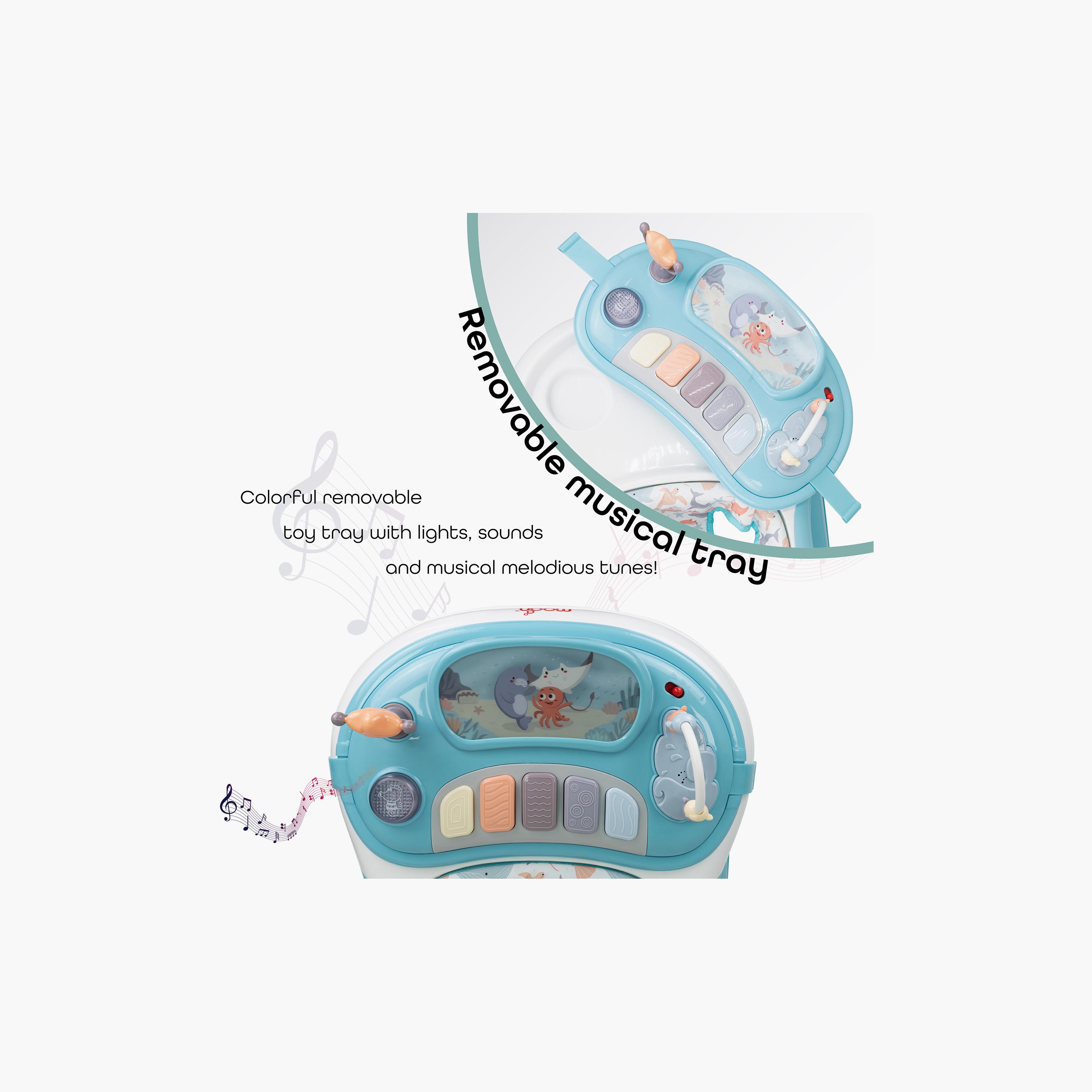 Moon Pace Walker with Removable Musical Tray - 6-18 Months-baby-infantactivity-walkers-image-2