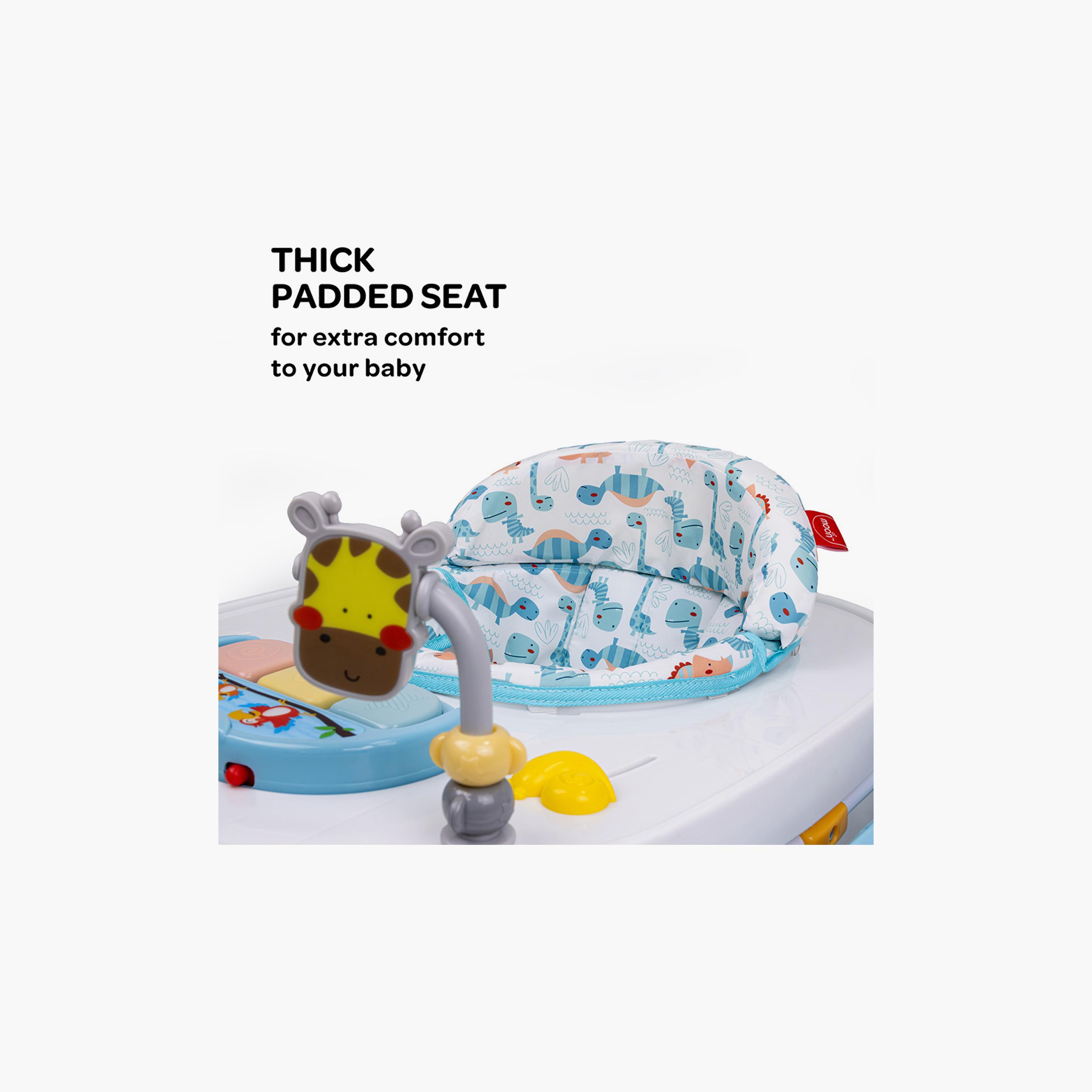 Moon Drive Walker with Removable Musical Tray - 6-18 Months - Blue Forest-baby-infantactivity-walkers-image-5