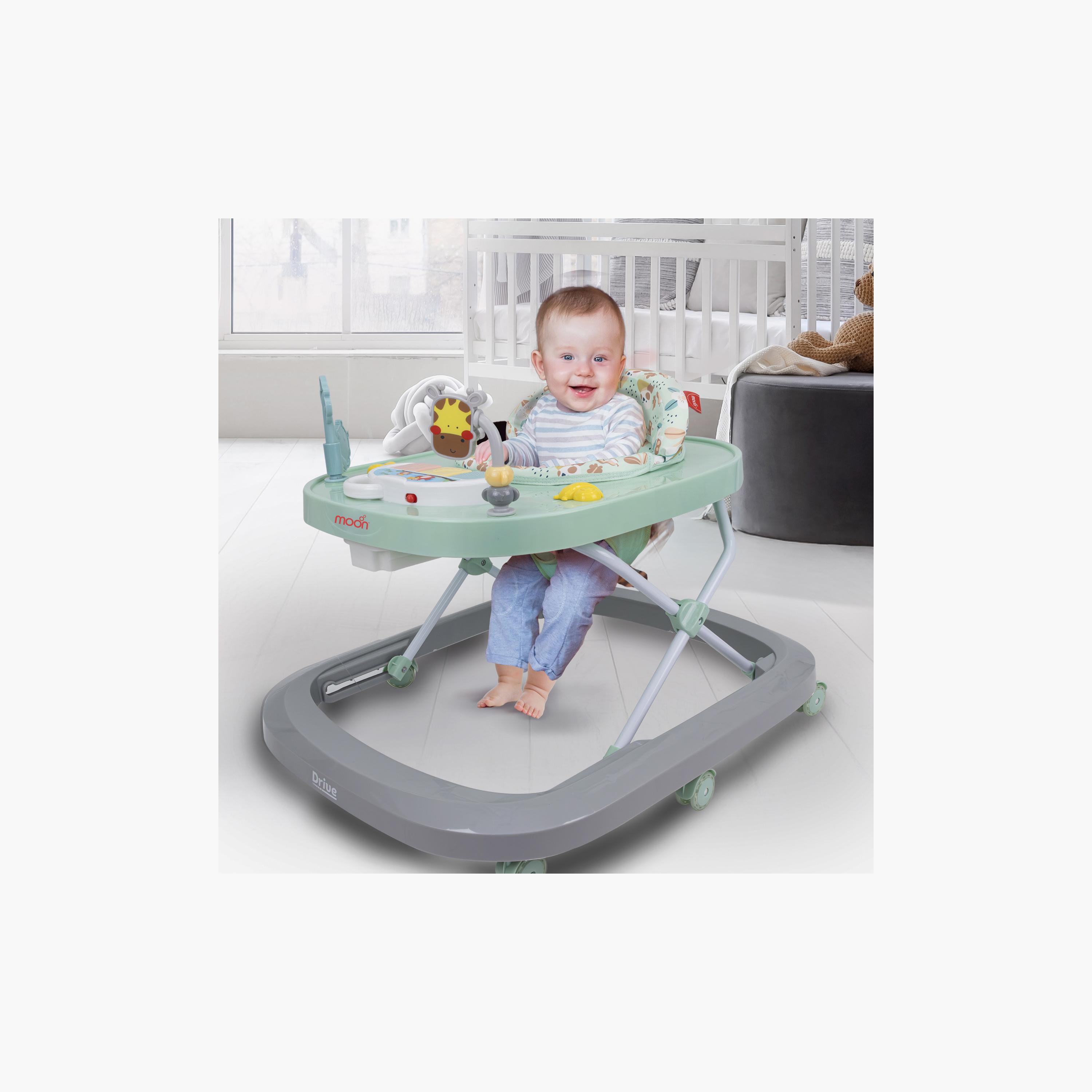 Moon Drive Walker with Removable Musical Tray - 6-18 Months - Grey Forest-baby-infantactivity-walkers-image-8