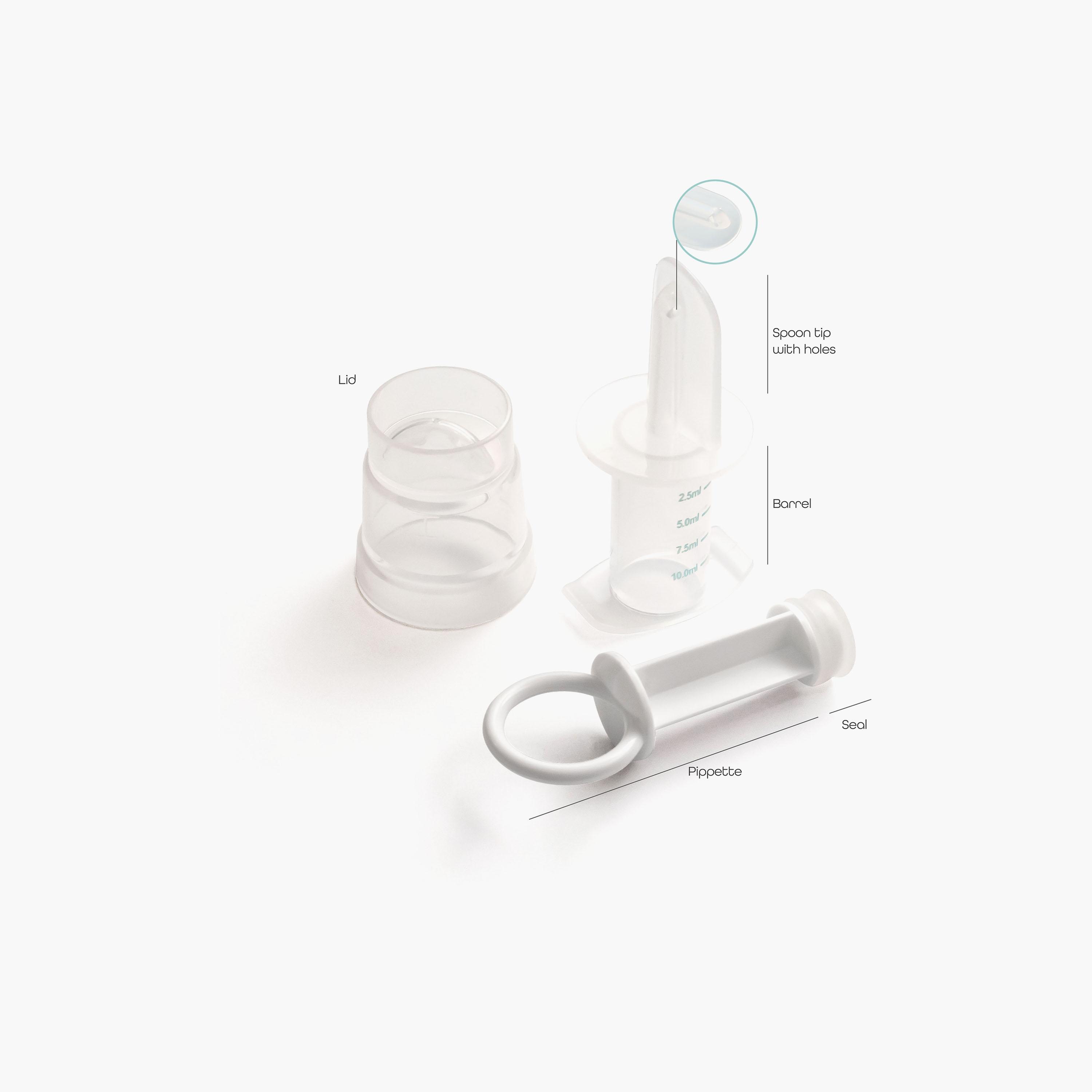 Moon Infant Medicine Syringe, White-baby-healthandsafety-babyproofing-image-2