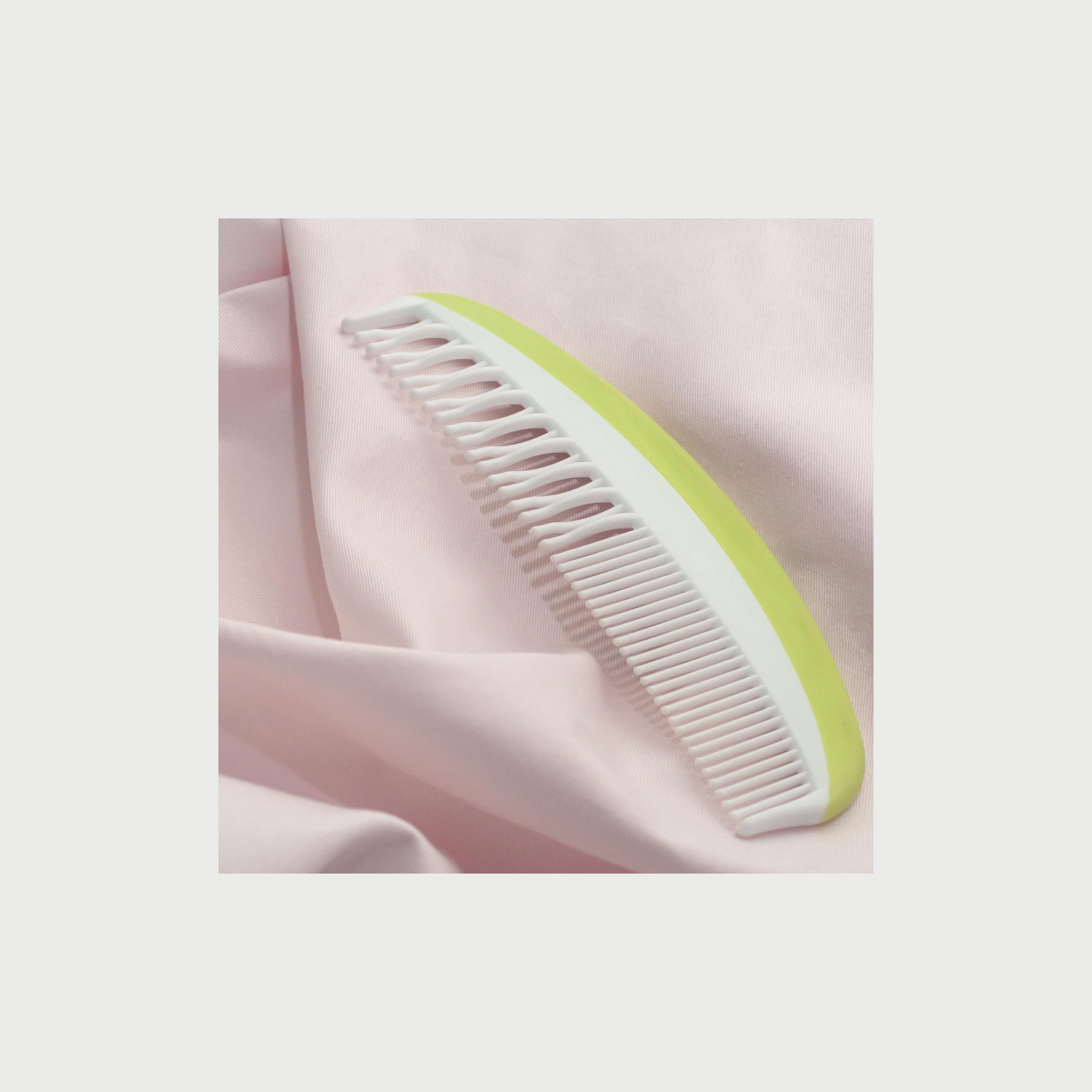 Moon Ergonomic Infant Brush Comb Set Grooming Set, Multi-Color-baby-bathandcare-hairbodyskincare-image-4