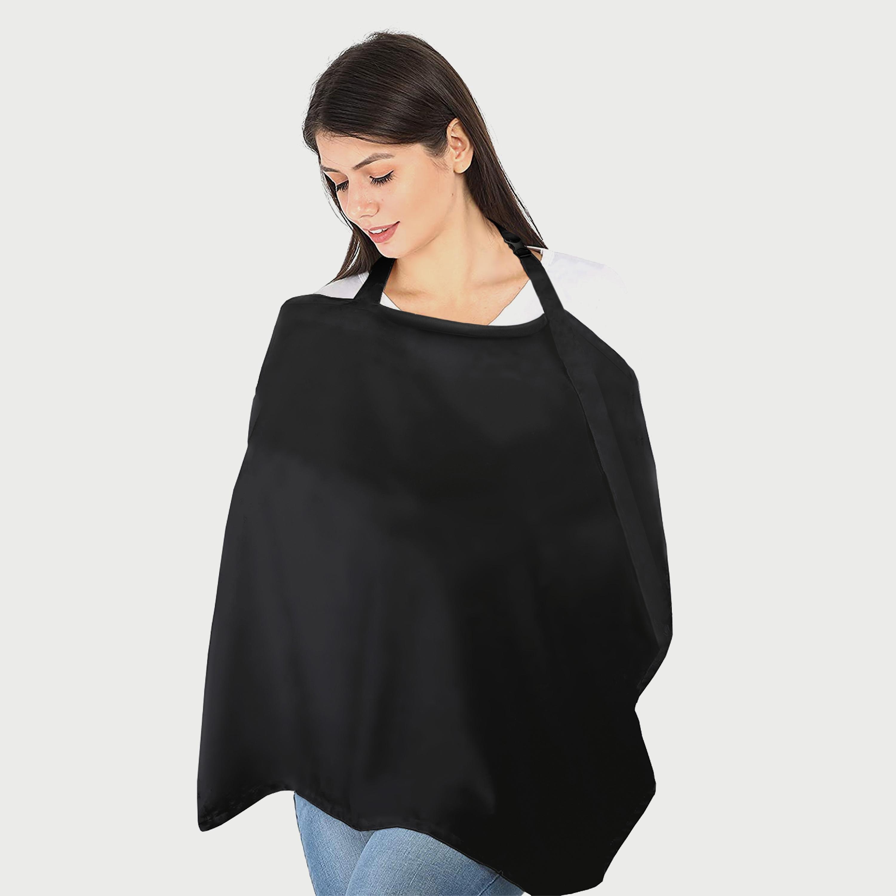 Moon Organic Nursing Privacy Wraps, Black-baby-feeding-breastfeedingandcare-image-1