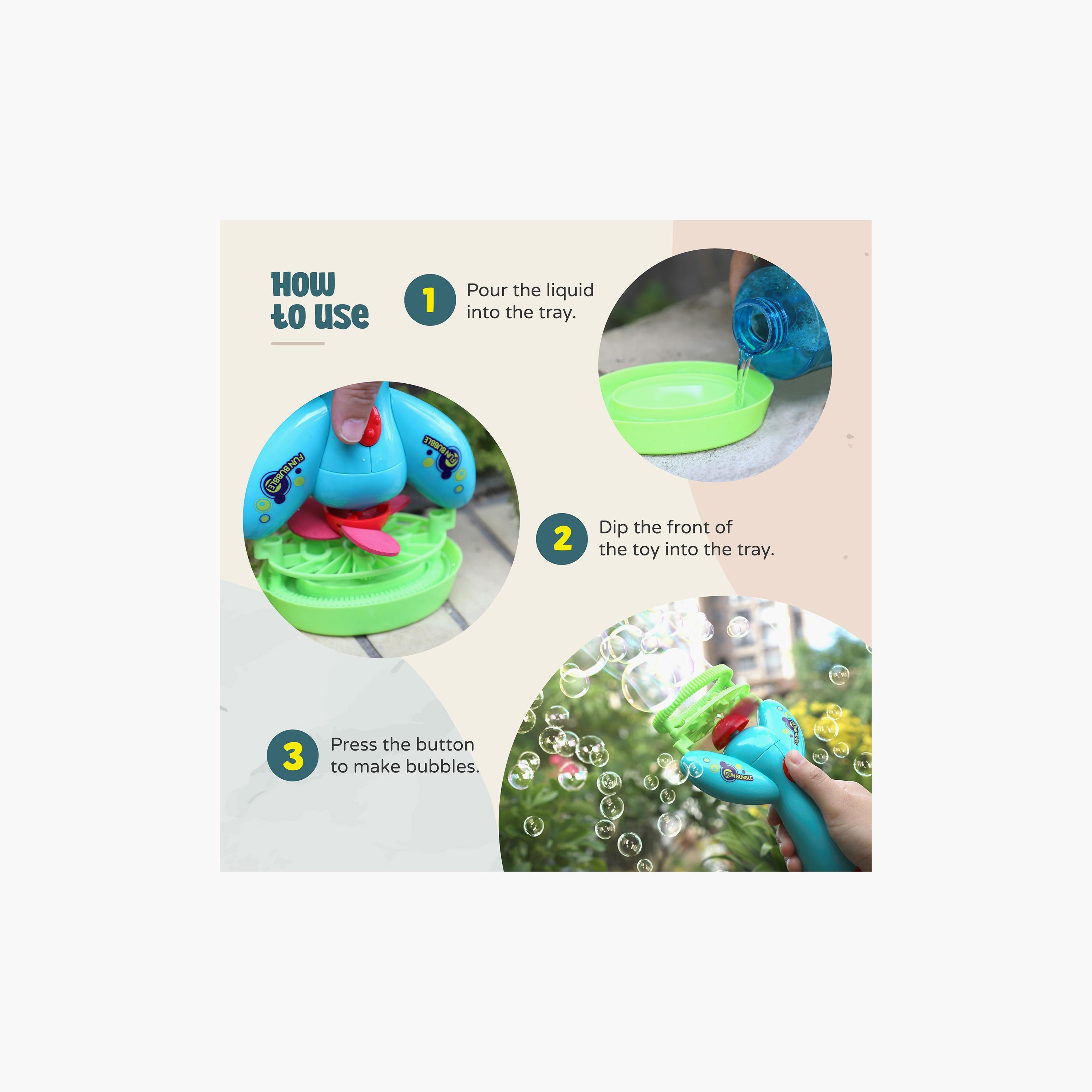 Moon Bubble Burst With Tray, Blue-toys-outdoor-poolandbeach-waterandbubbleguns-image-2