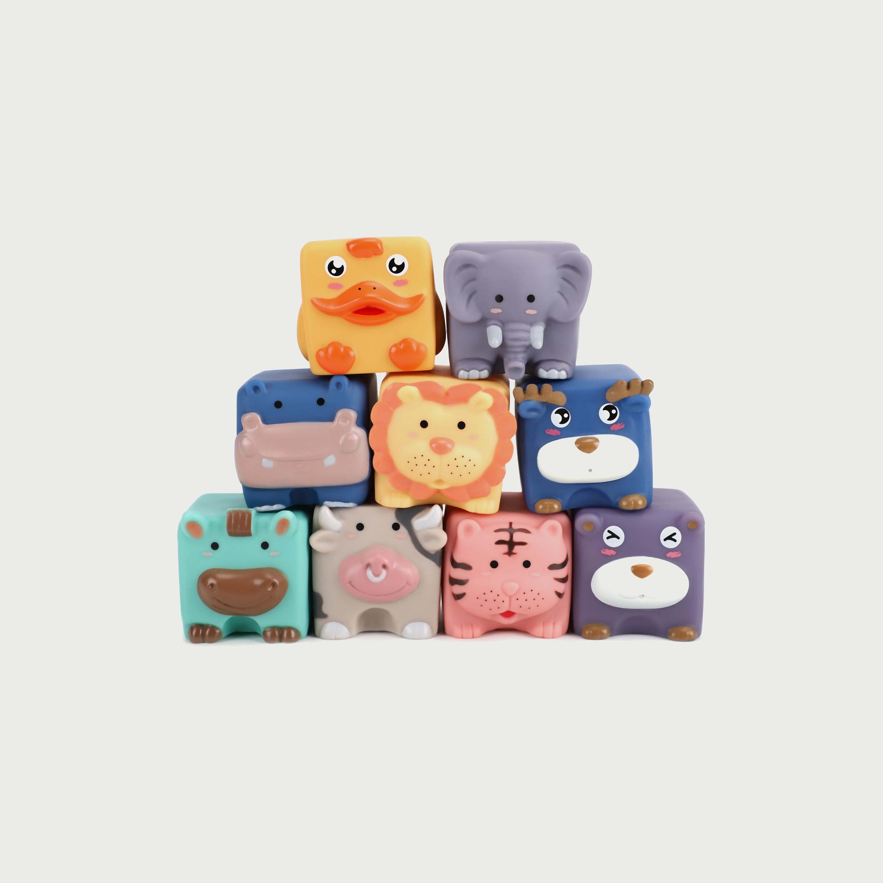 Moon Animal Building Blocks Stack Learning Toy-toys-buildingblocks-blocks-image-1