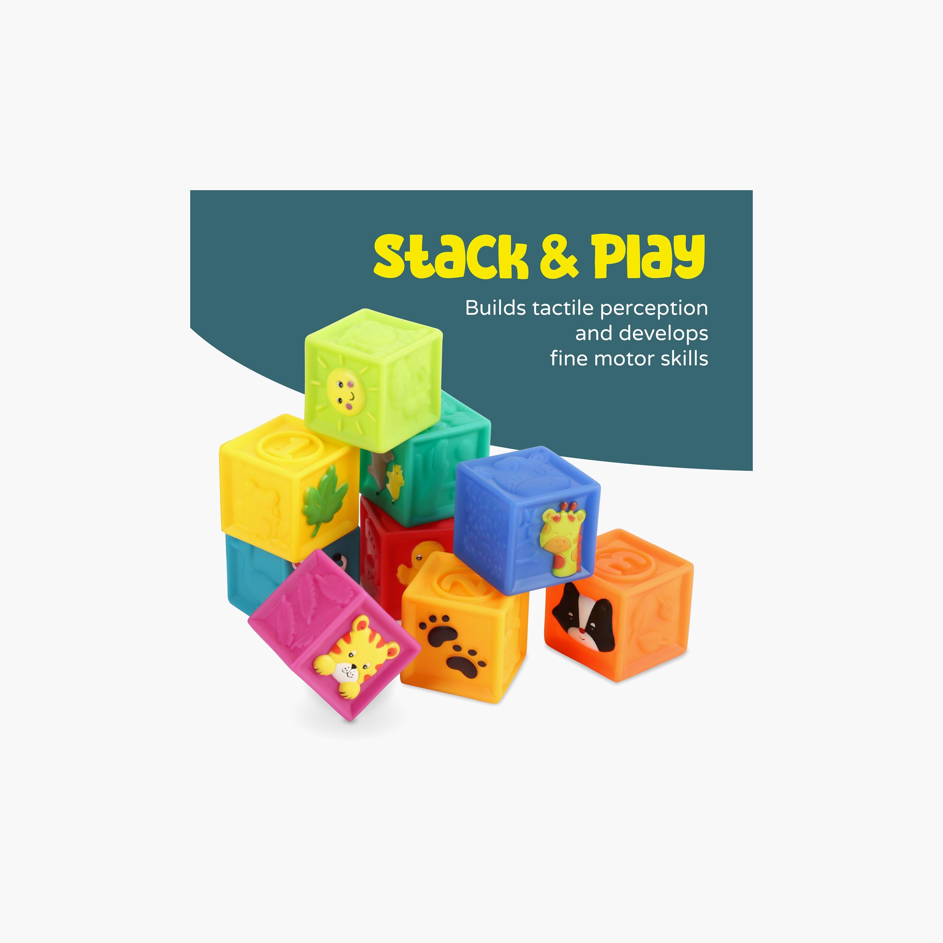 Moon Baby Stacking Blocks Sensory Toys Set-toys-buildingblocks-blocks-image-2