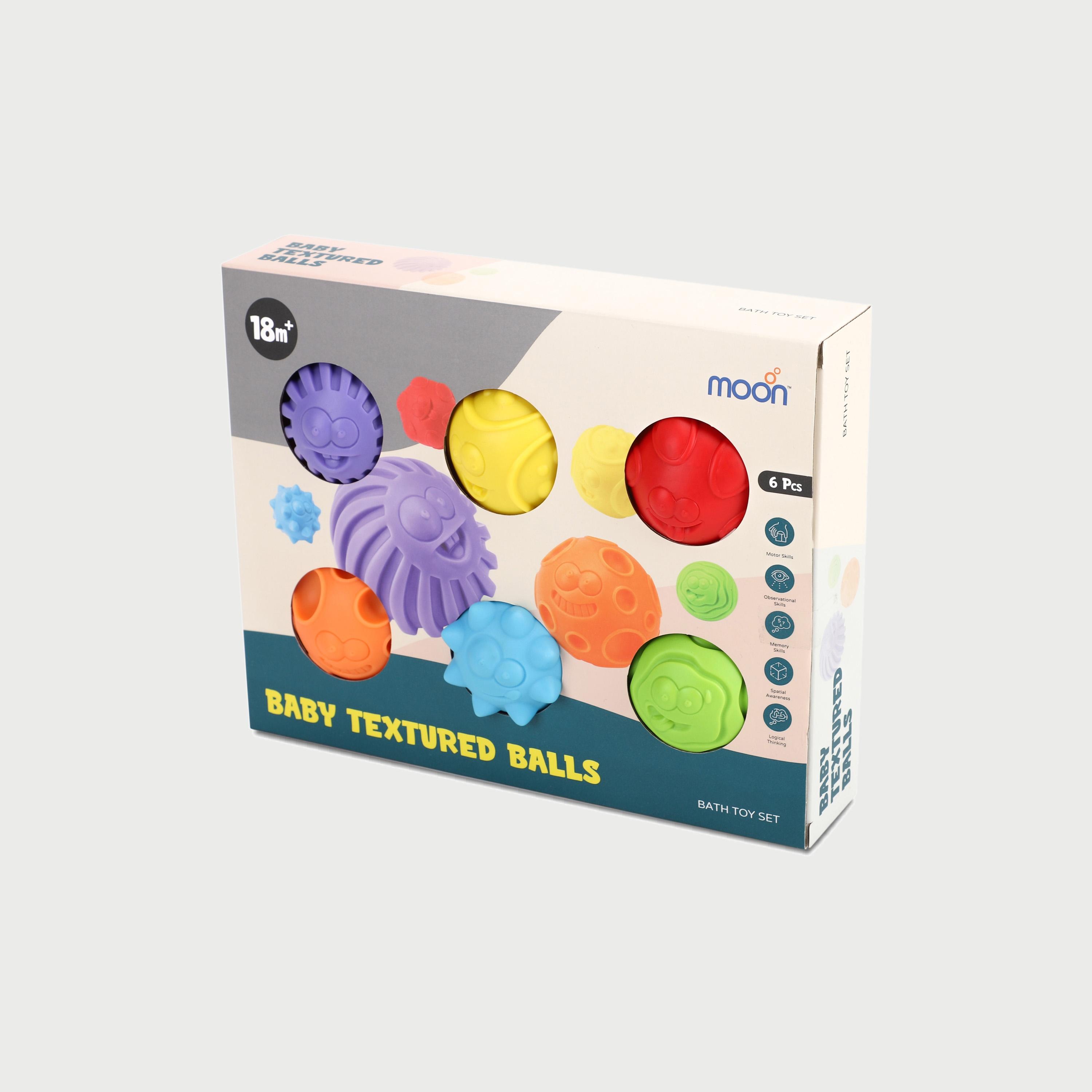 لعبة كرات تيكستو الحسية ذات اللون الأحمر من موون -toys-outdoor-sports-image-1
