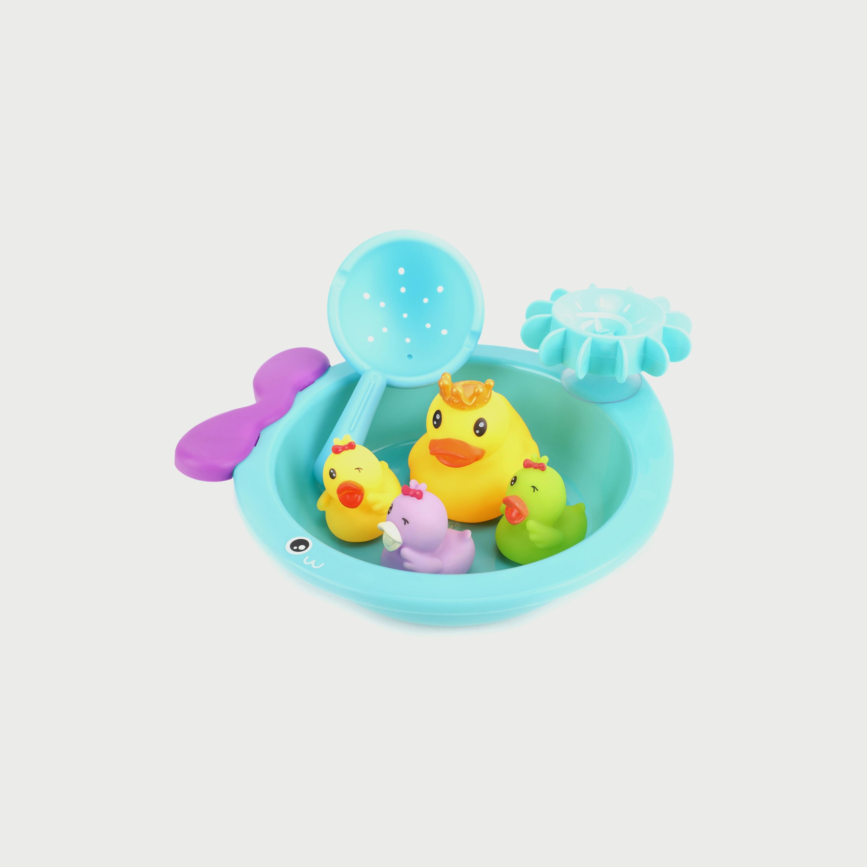مجموعة عائلة البطة العائمة من موون -toys-babyandtoddlertoys-bathtoys-image-5