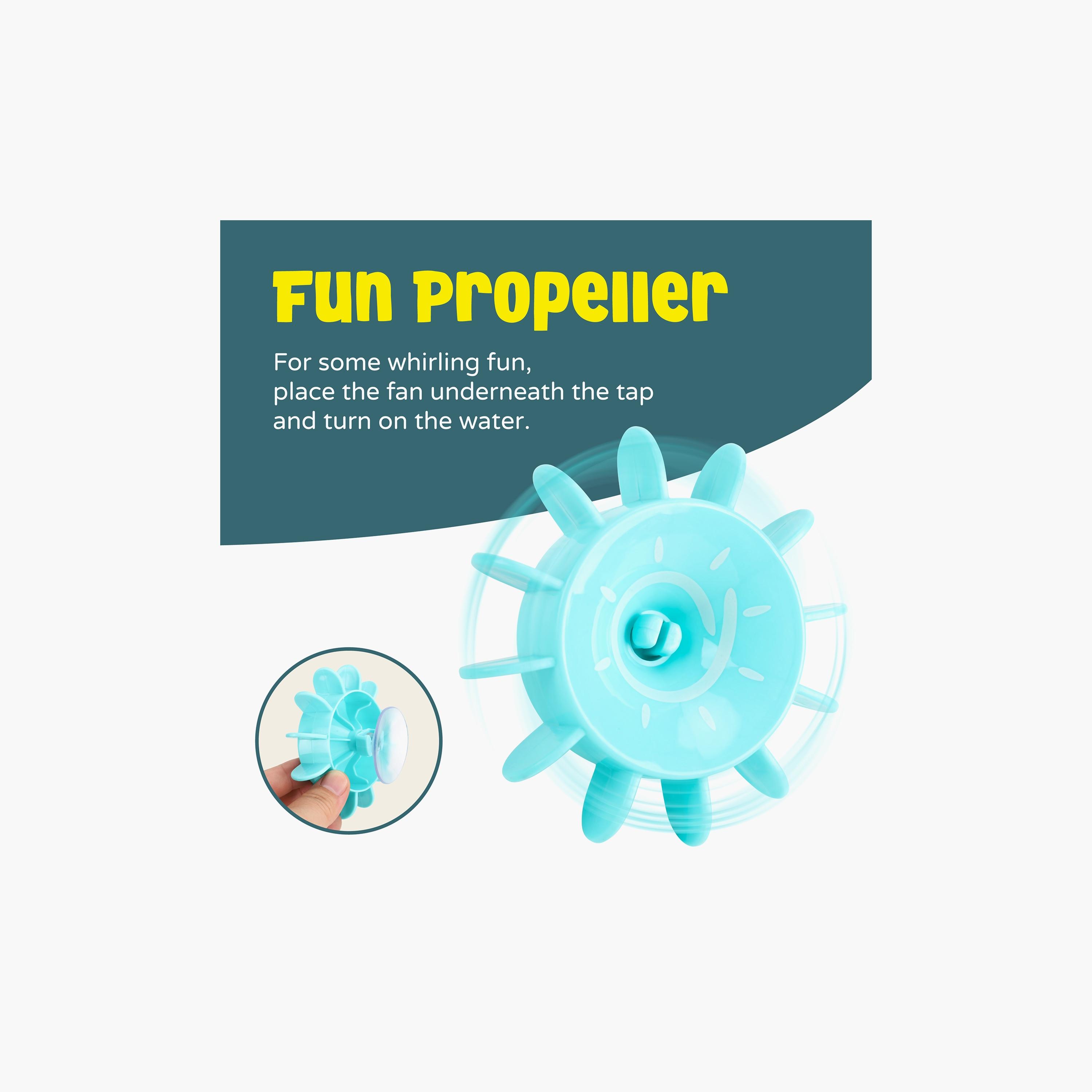 مجموعة عائلة البطة العائمة من موون -toys-babyandtoddlertoys-bathtoys-image-3