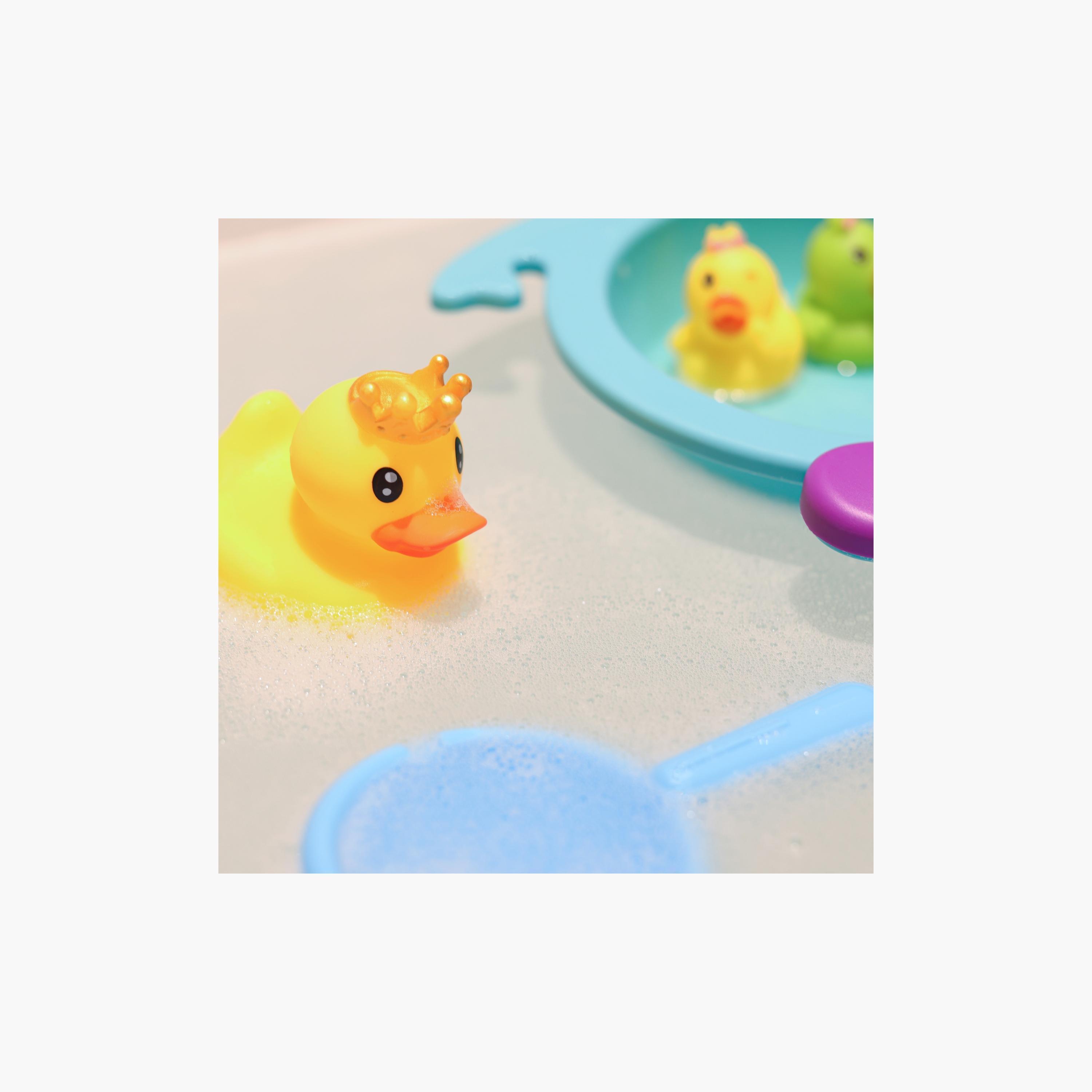 مجموعة عائلة البطة العائمة من موون -toys-babyandtoddlertoys-bathtoys-image-1