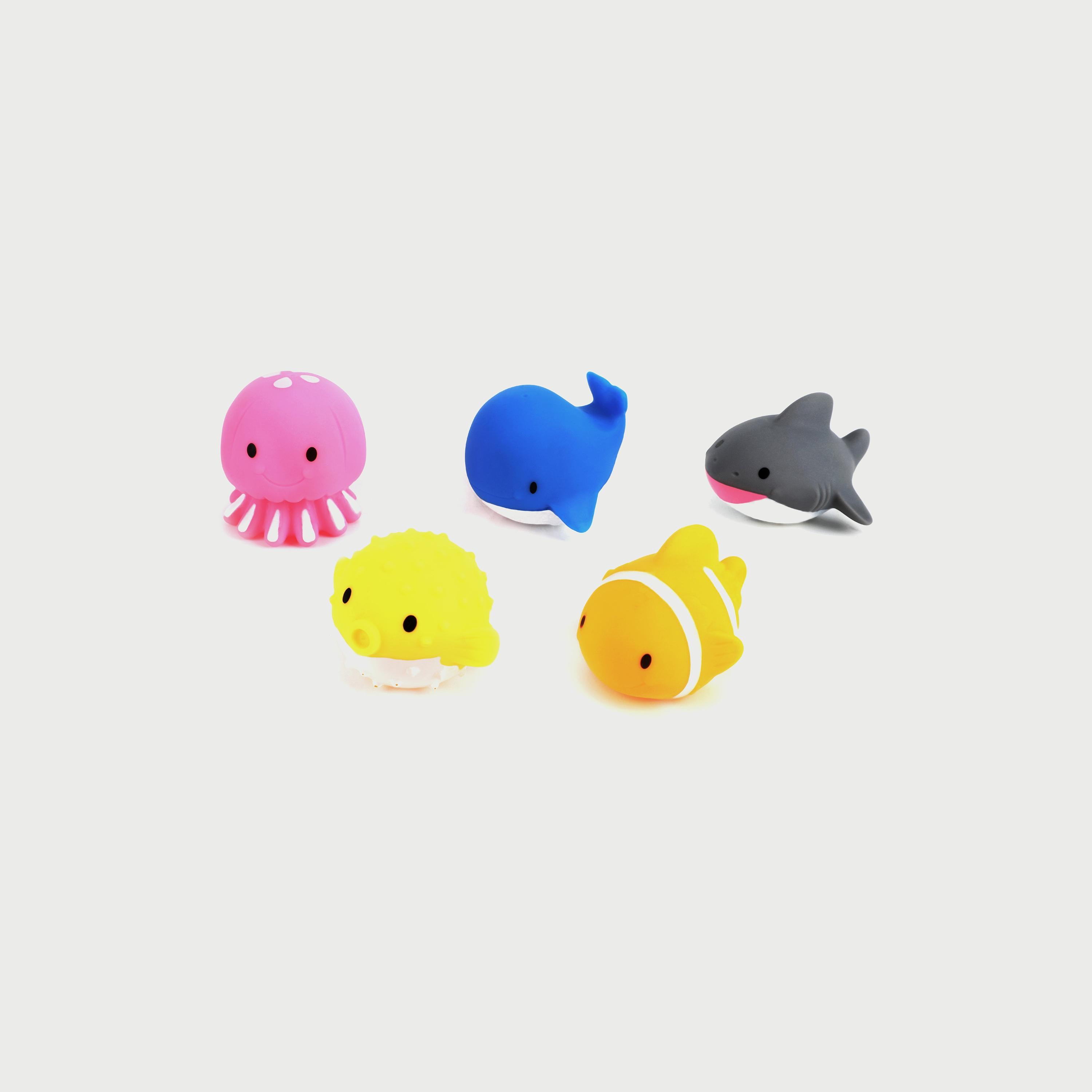 Moon 5-Piece Baby Aquatic Life Characters Toys-toys-playfigures-animals-image-1