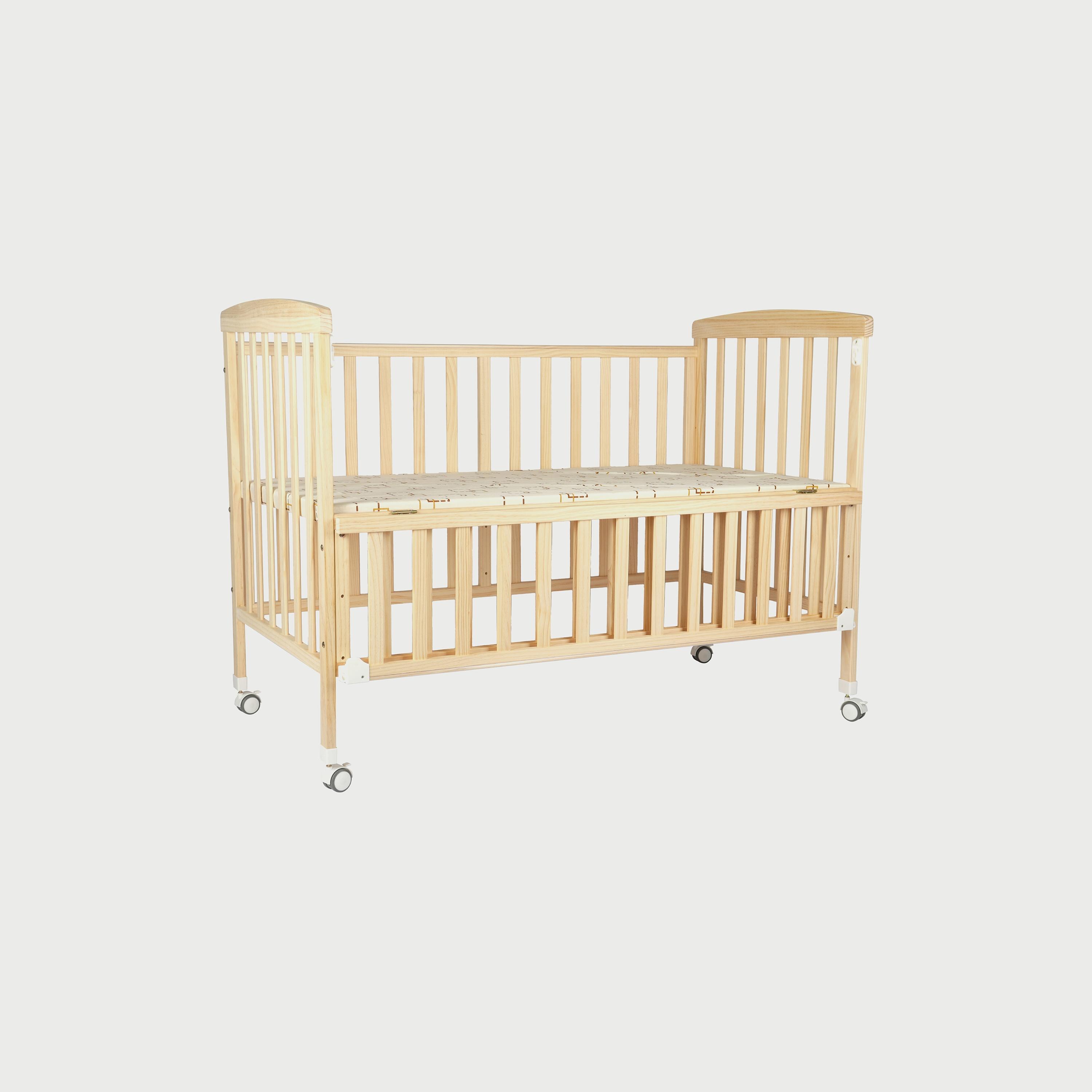 سرير أطفال خشبي محمول من موون، خشب طبيعي-baby-nursery-furniture-cribsandbeds-babycribs-image-5