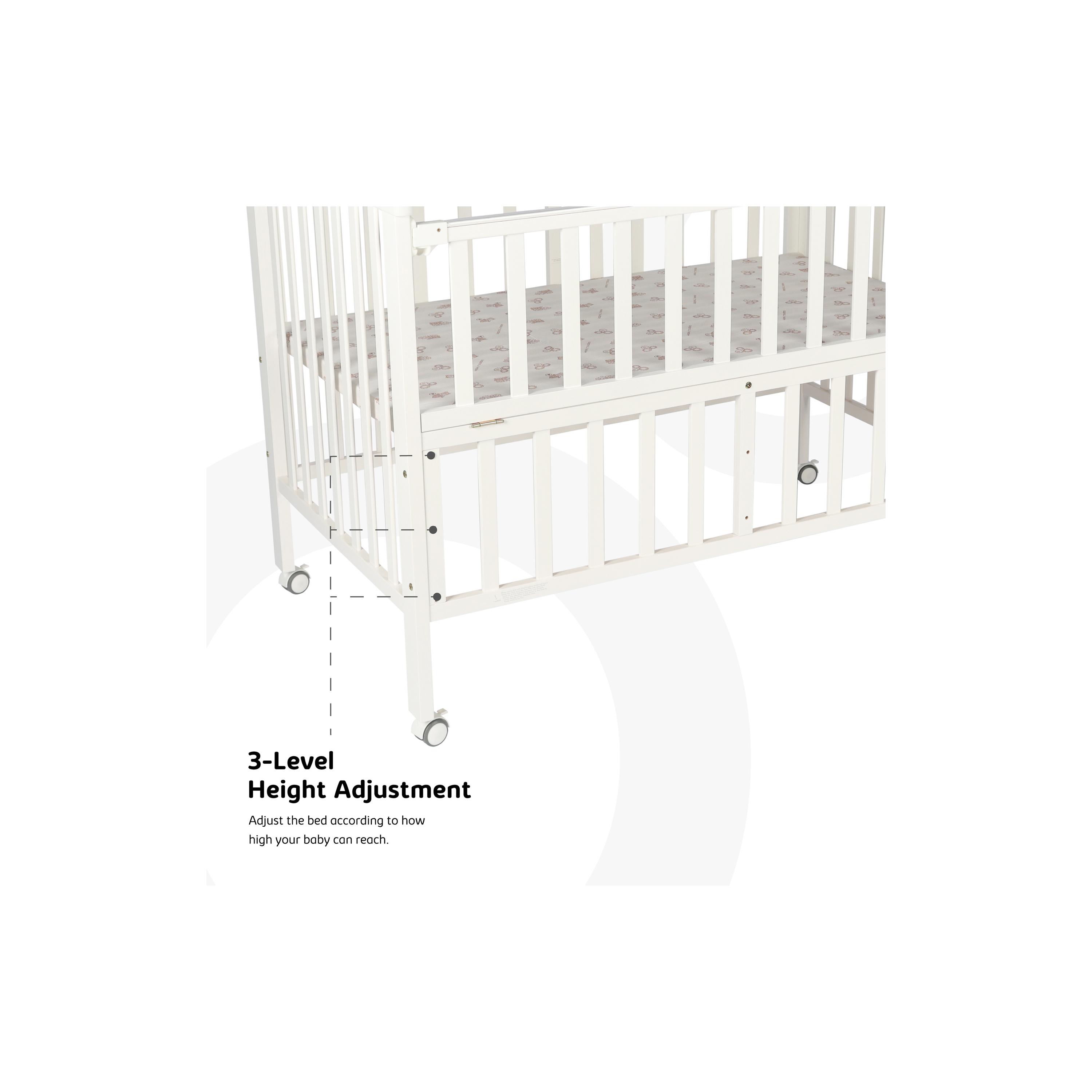 Moon Wooden Portable Crib, White-baby-nursery-furniture-cribsandbeds-bassinets-image-3