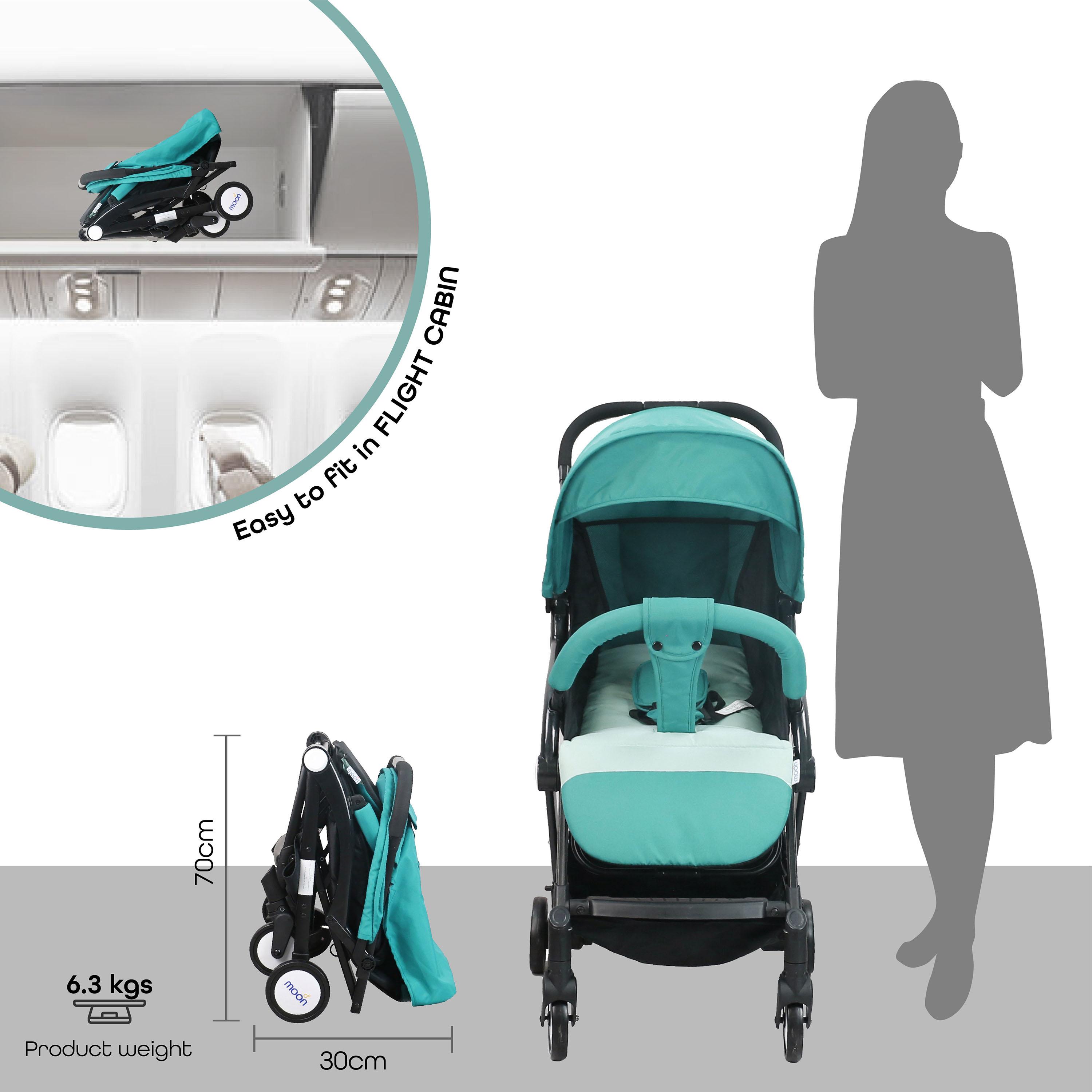 Moon Travel-Lite Cabin Stroller - Sea Blue-baby-gear-strollersandprams-strollers-image-3