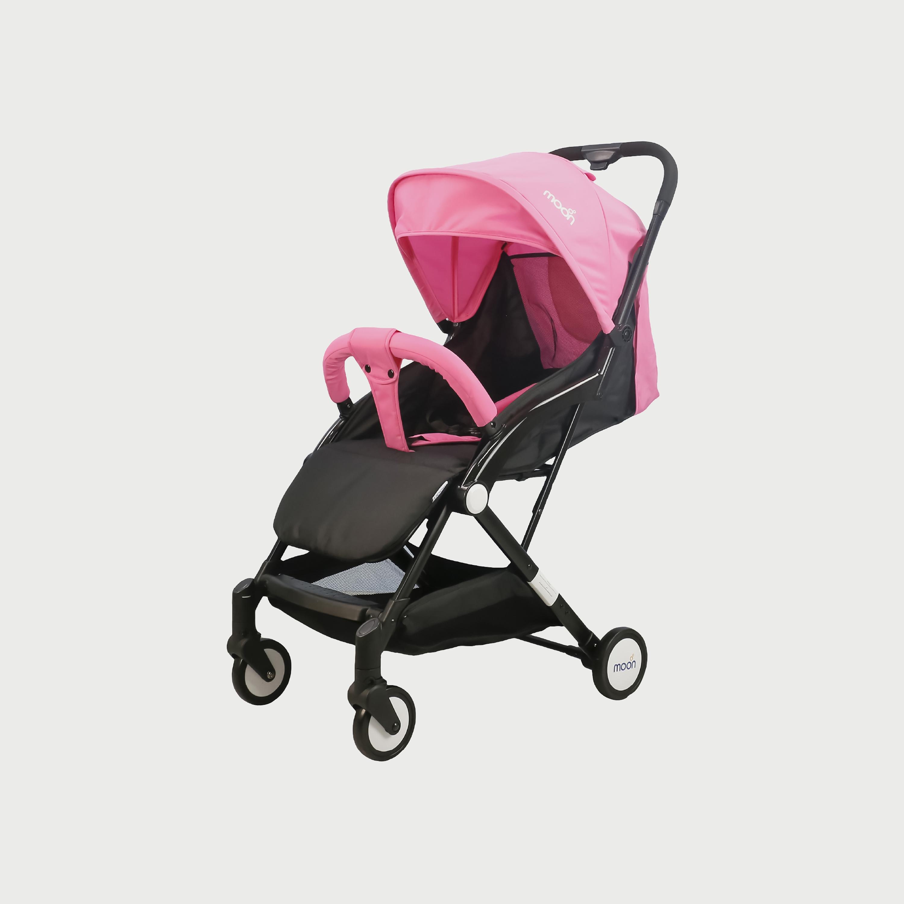 Moon Travel-Lite Stroller, Pink-baby-gear-strollersandprams-strollers-image-1