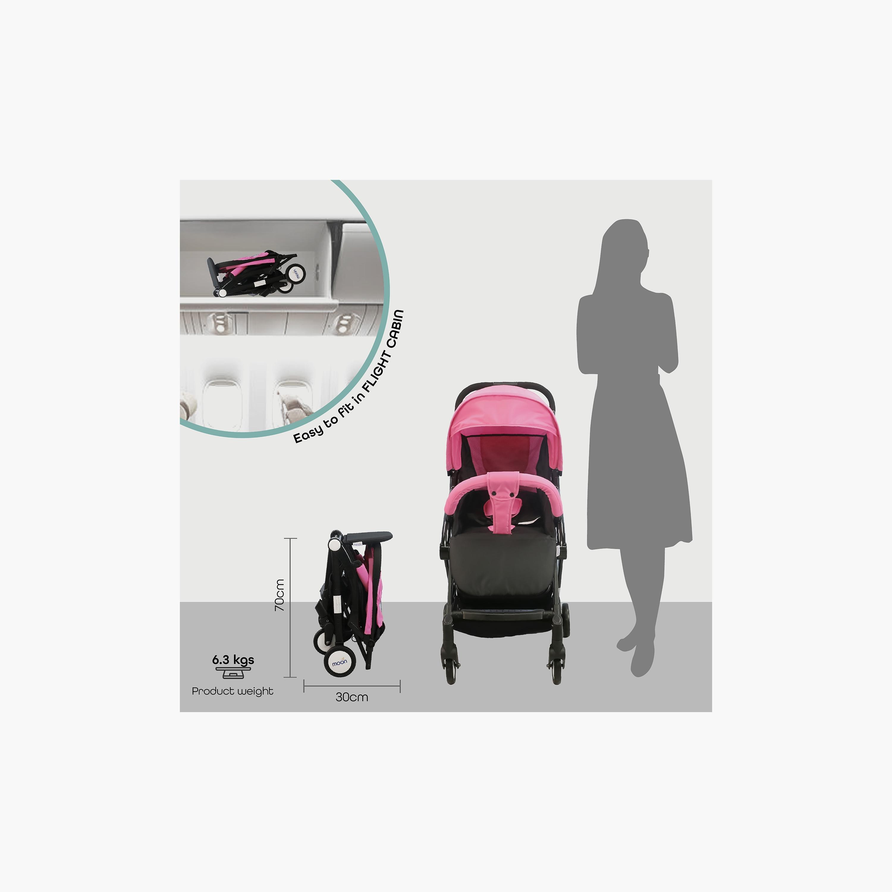 Moon Travel-Lite Stroller, Pink-baby-gear-strollersandprams-strollers-image-5