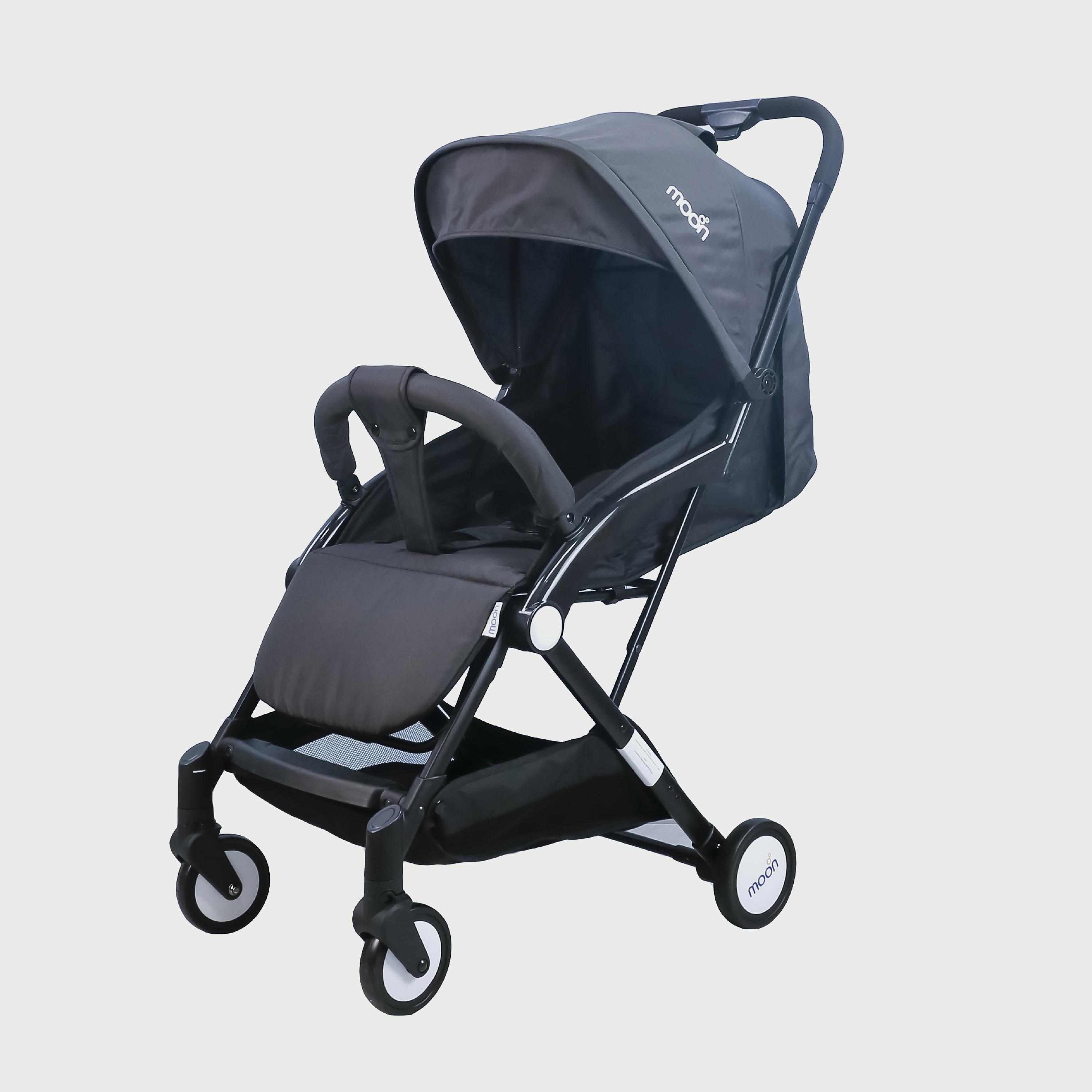 Moon Travel-Lite Stroller, Dark Grey-baby-gear-strollersandprams-strollers-image-1