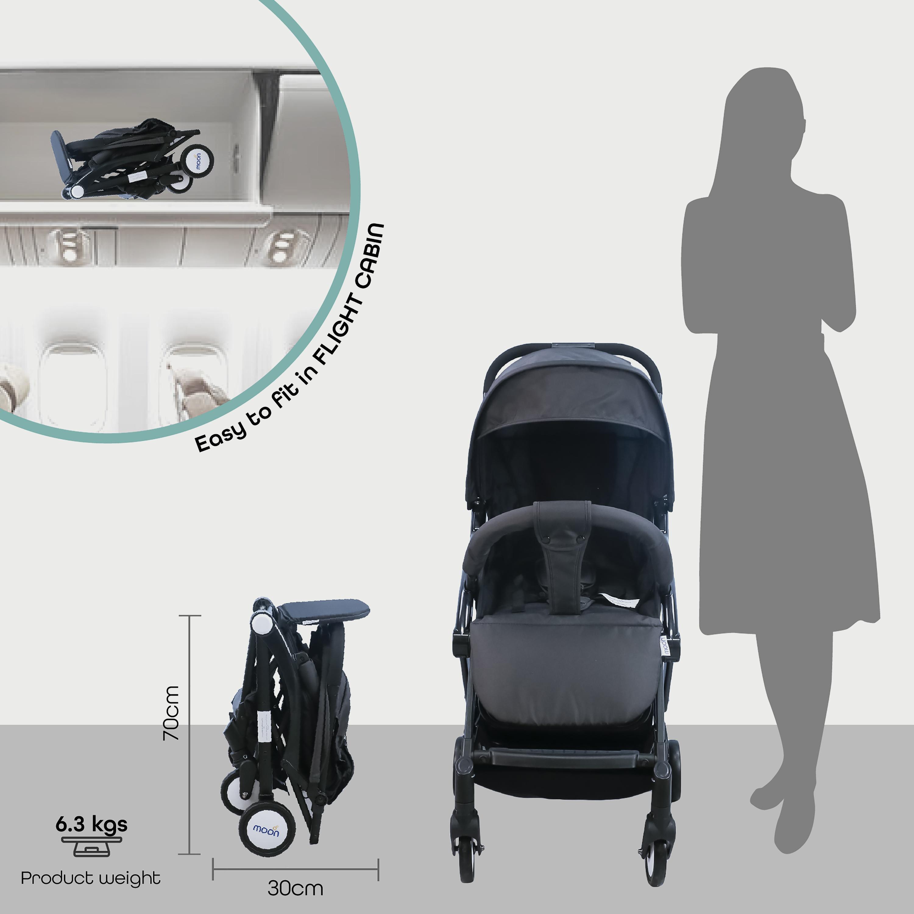 Moon Travel-Lite Stroller, Dark Grey-baby-gear-strollersandprams-strollers-image-5