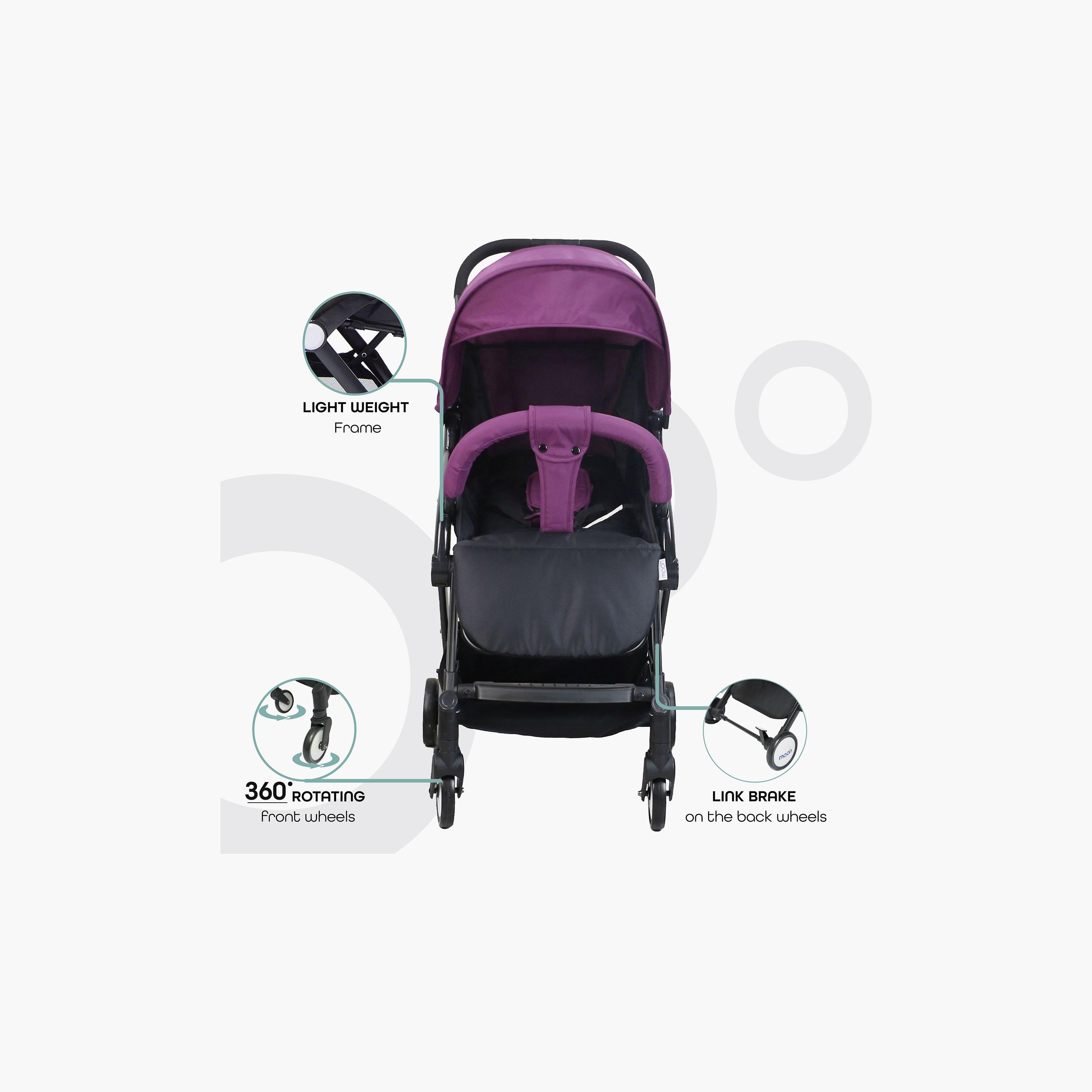 Moon Travel-Lite Stroller, Purple-baby-gear-strollersandprams-strollers-image-3