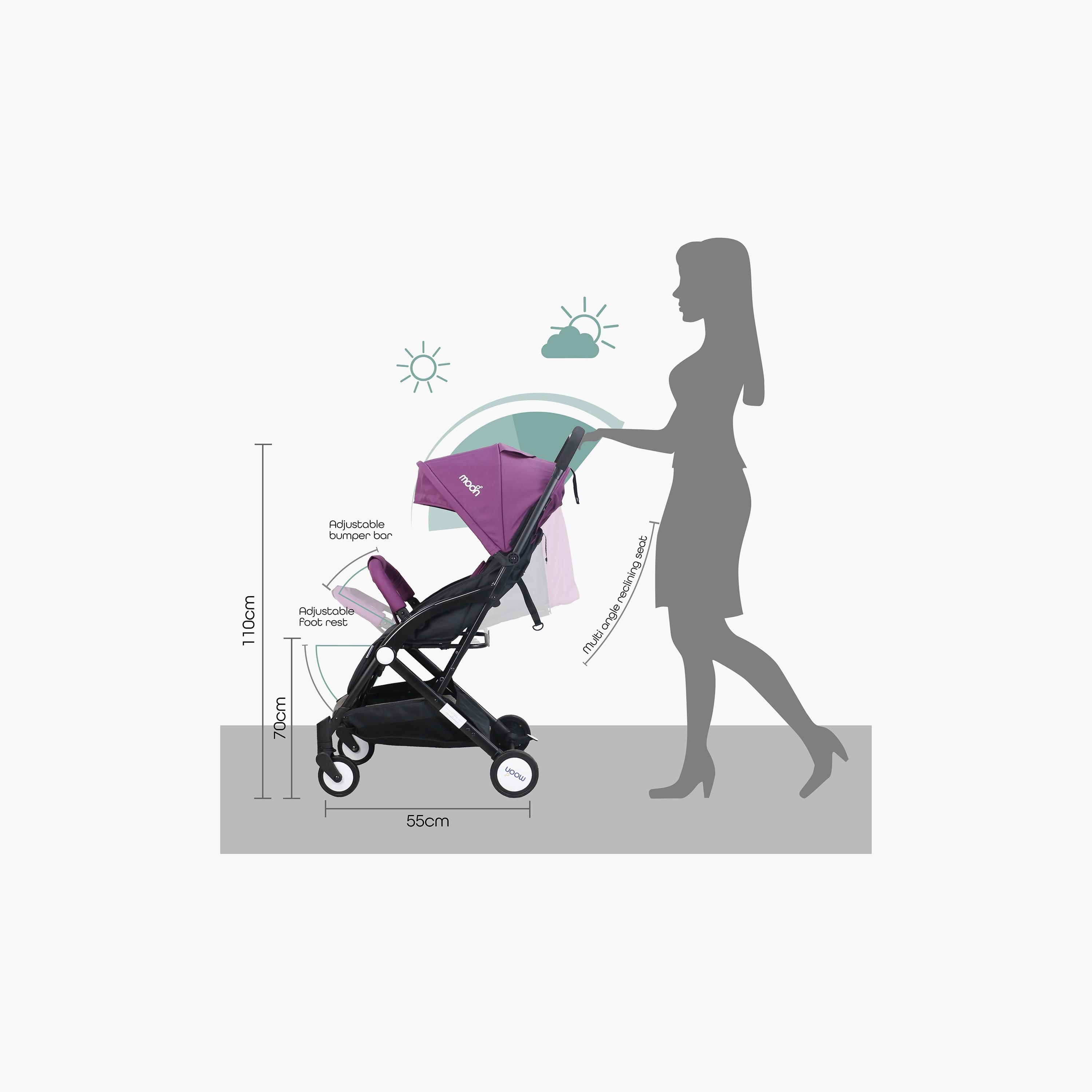Moon Travel-Lite Stroller, Purple-baby-gear-strollersandprams-strollers-image-4
