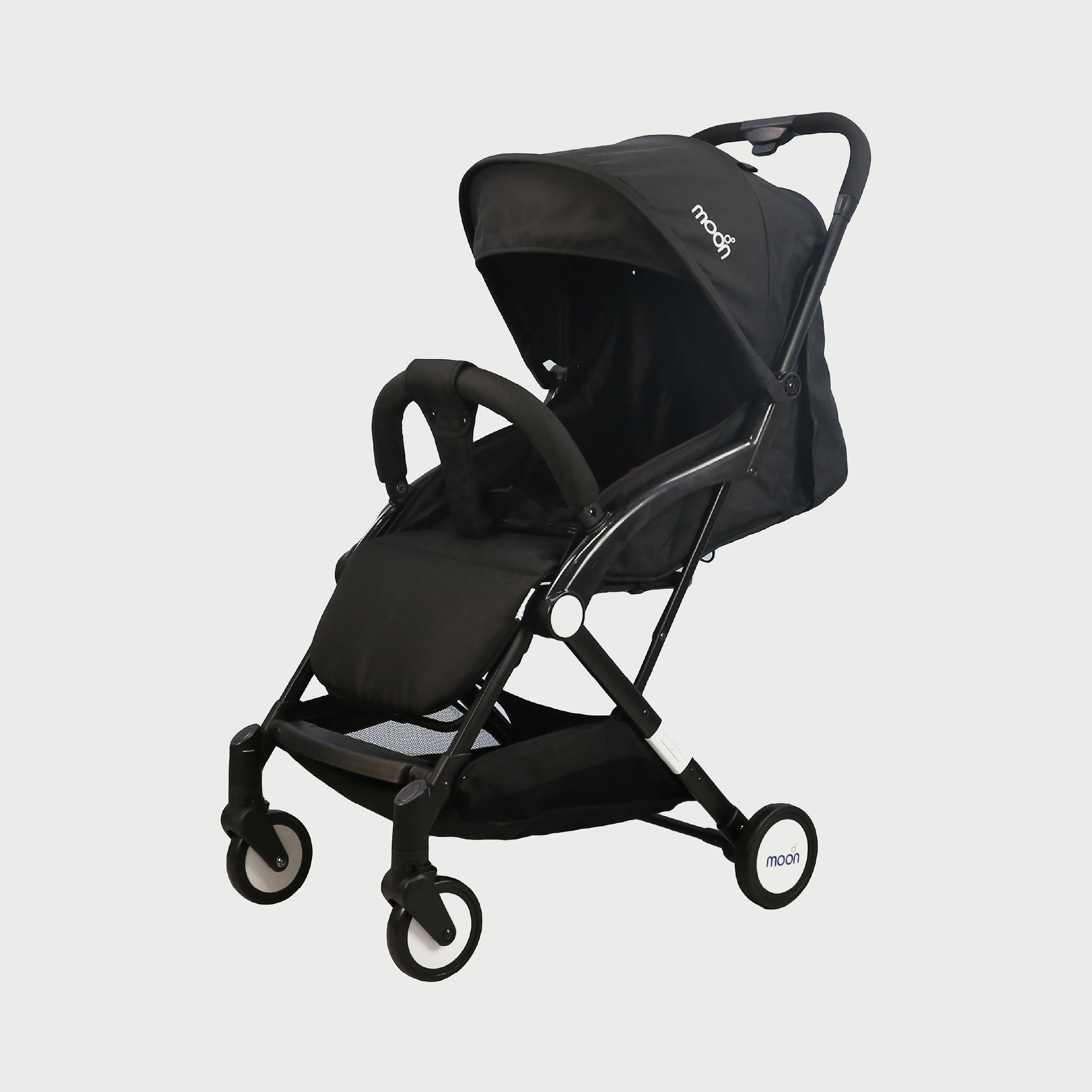 Moon Travel-Lite Stroller, Black-baby-gear-strollersandprams-strollers-image-1
