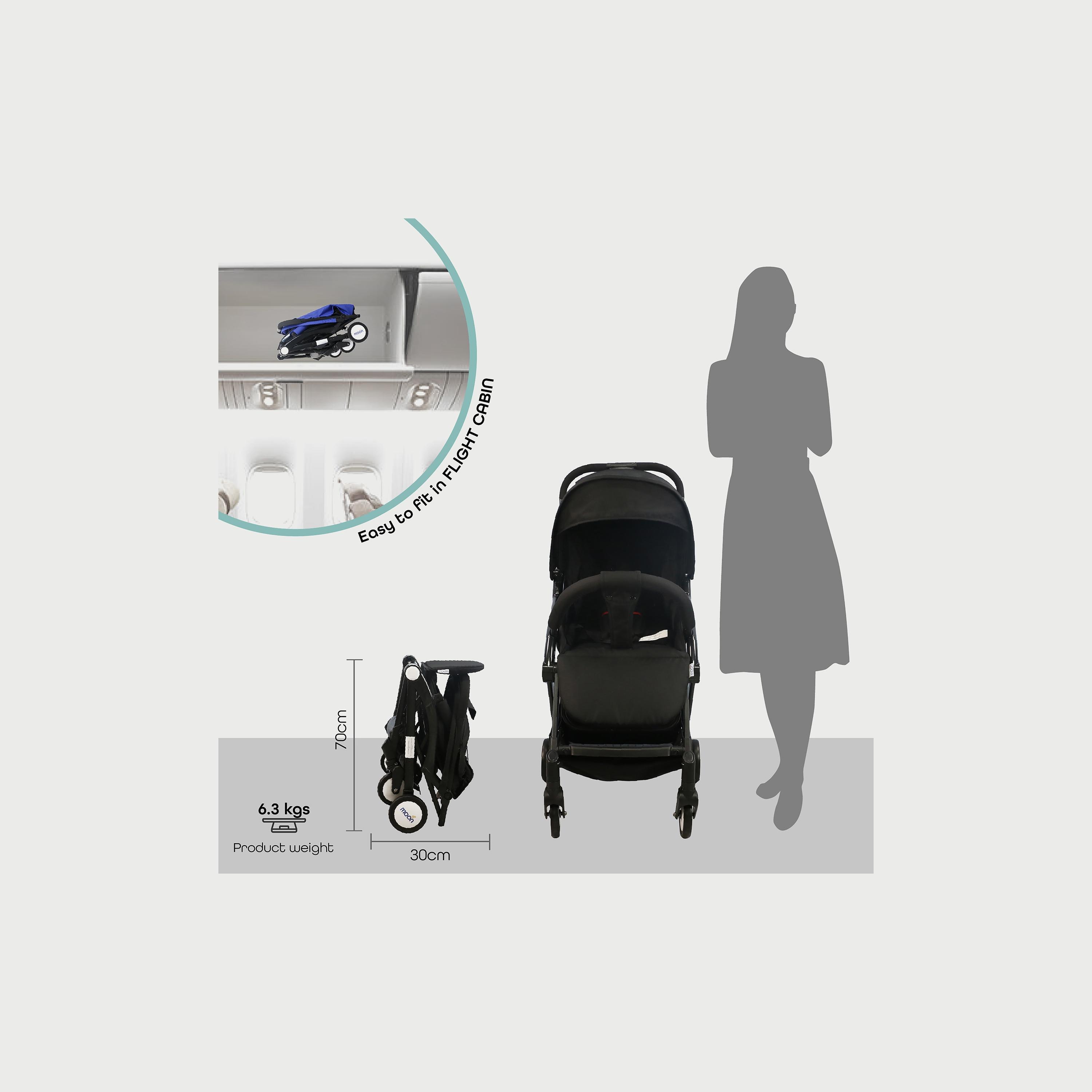 Moon Travel-Lite Stroller, Black-baby-gear-strollersandprams-strollers-image-5