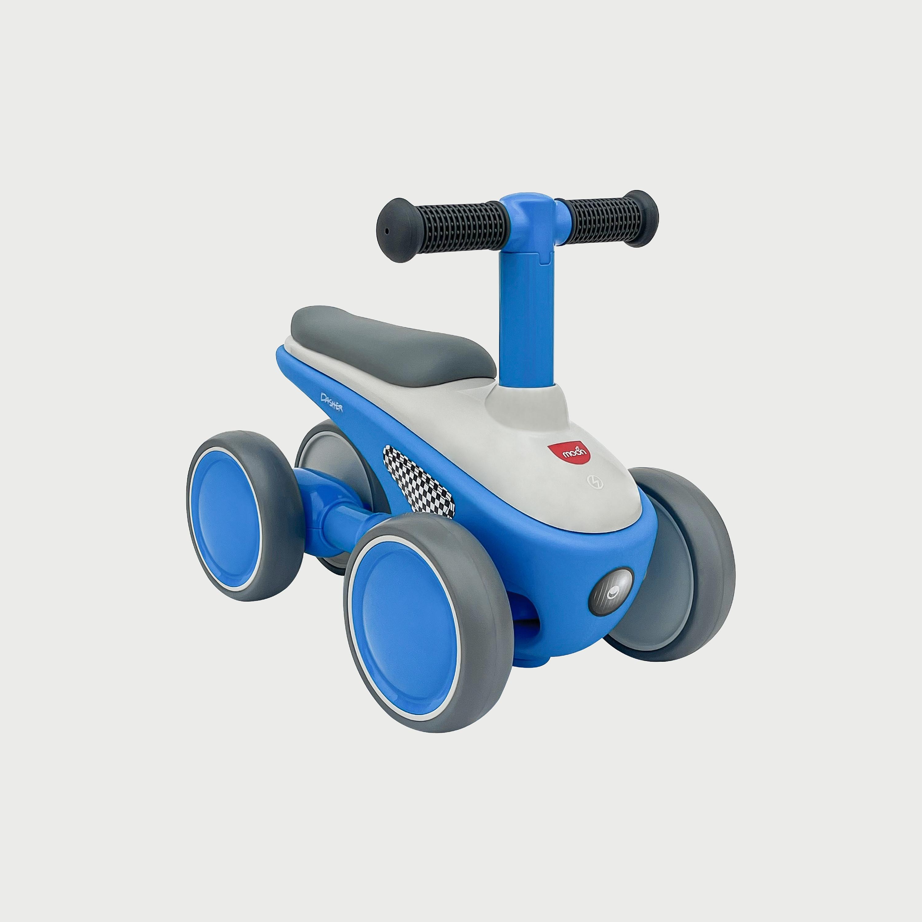 Moon Dasher Kids' Balance Ride-On Bike - Blue-toys-outdoor-scooters-image-1