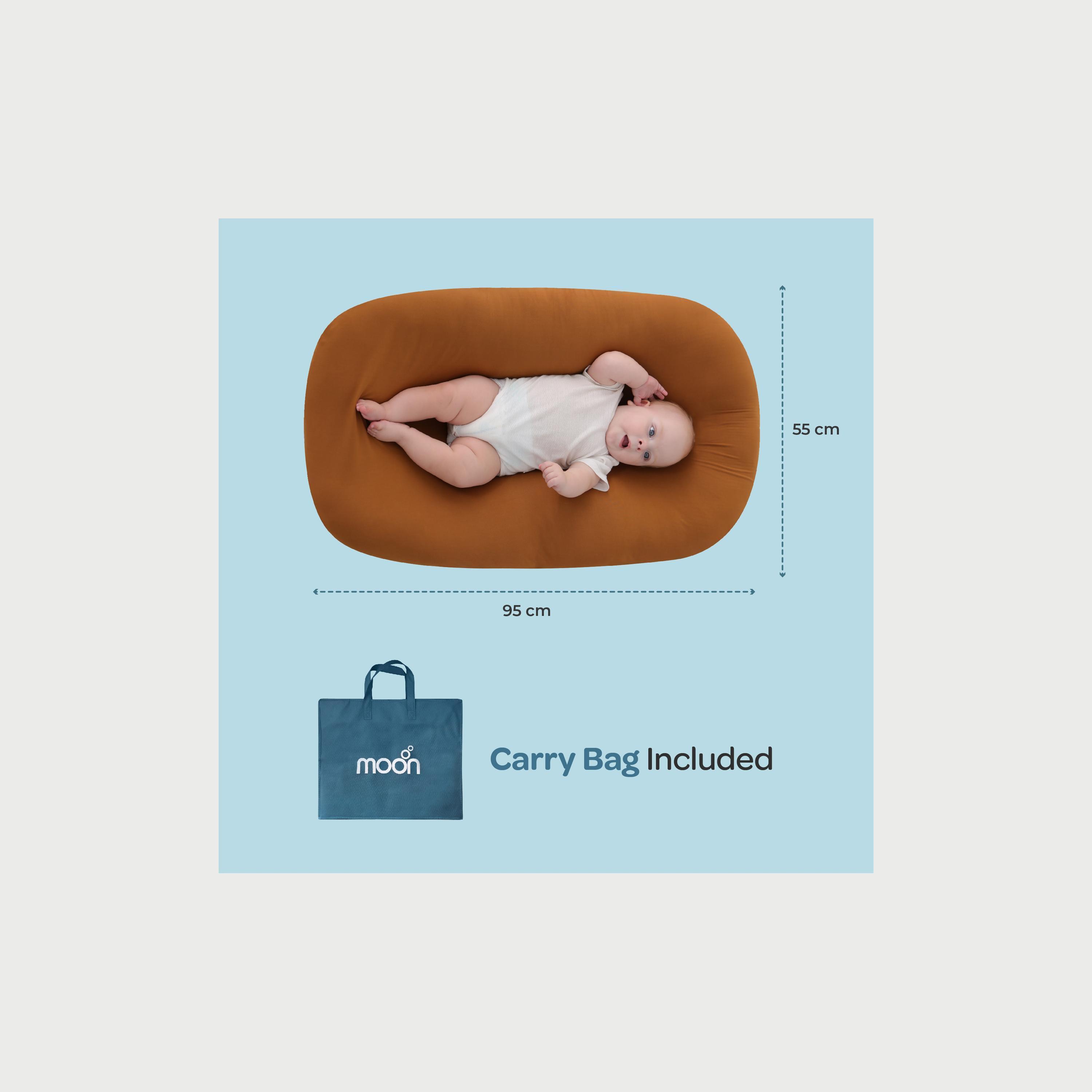 Moon Baby Lounger, Brown (95x55)-baby-nursery-babybedding-image-5